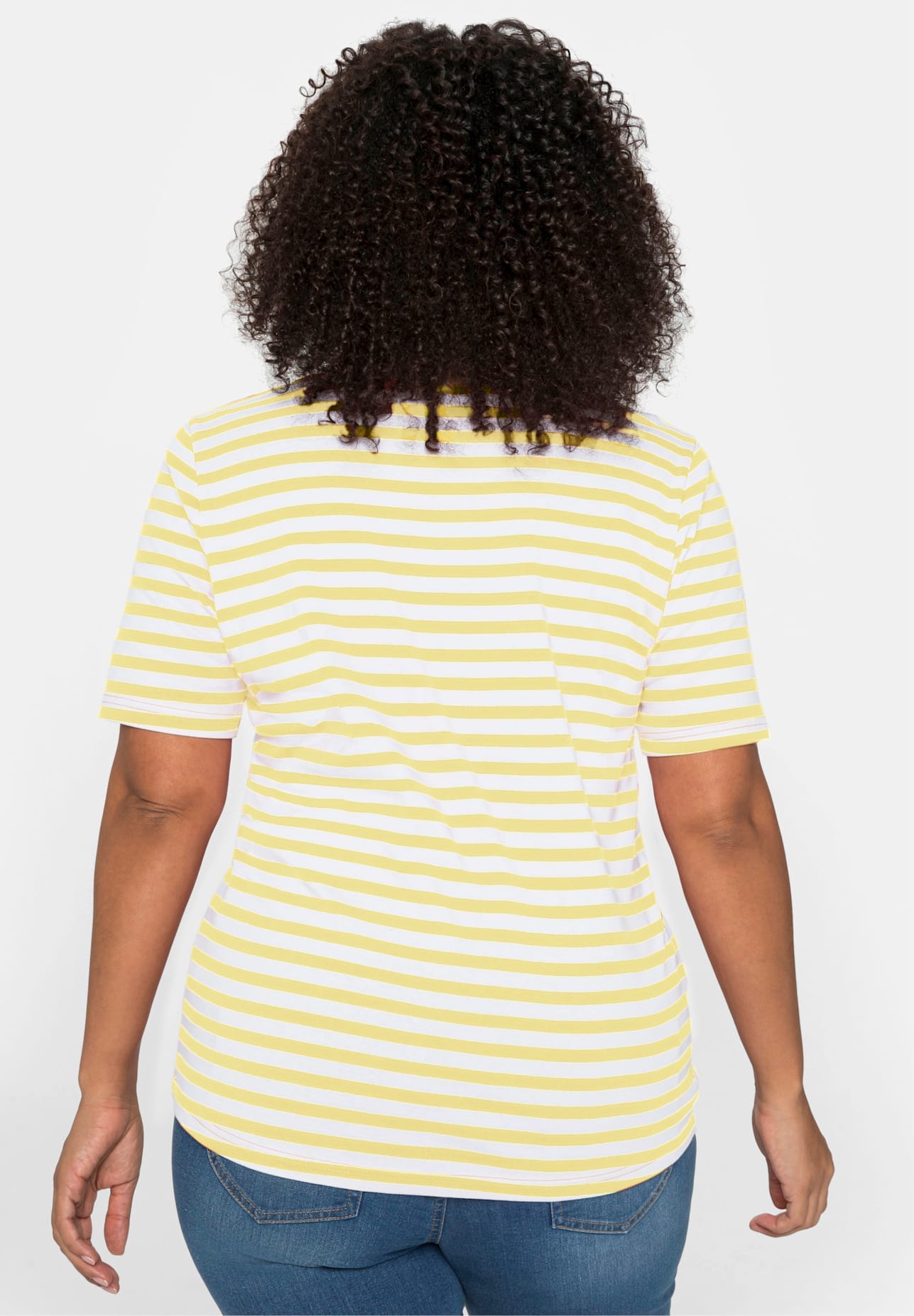 Sheego Kurzarmshirt »T-Shirt« 1 tlg.