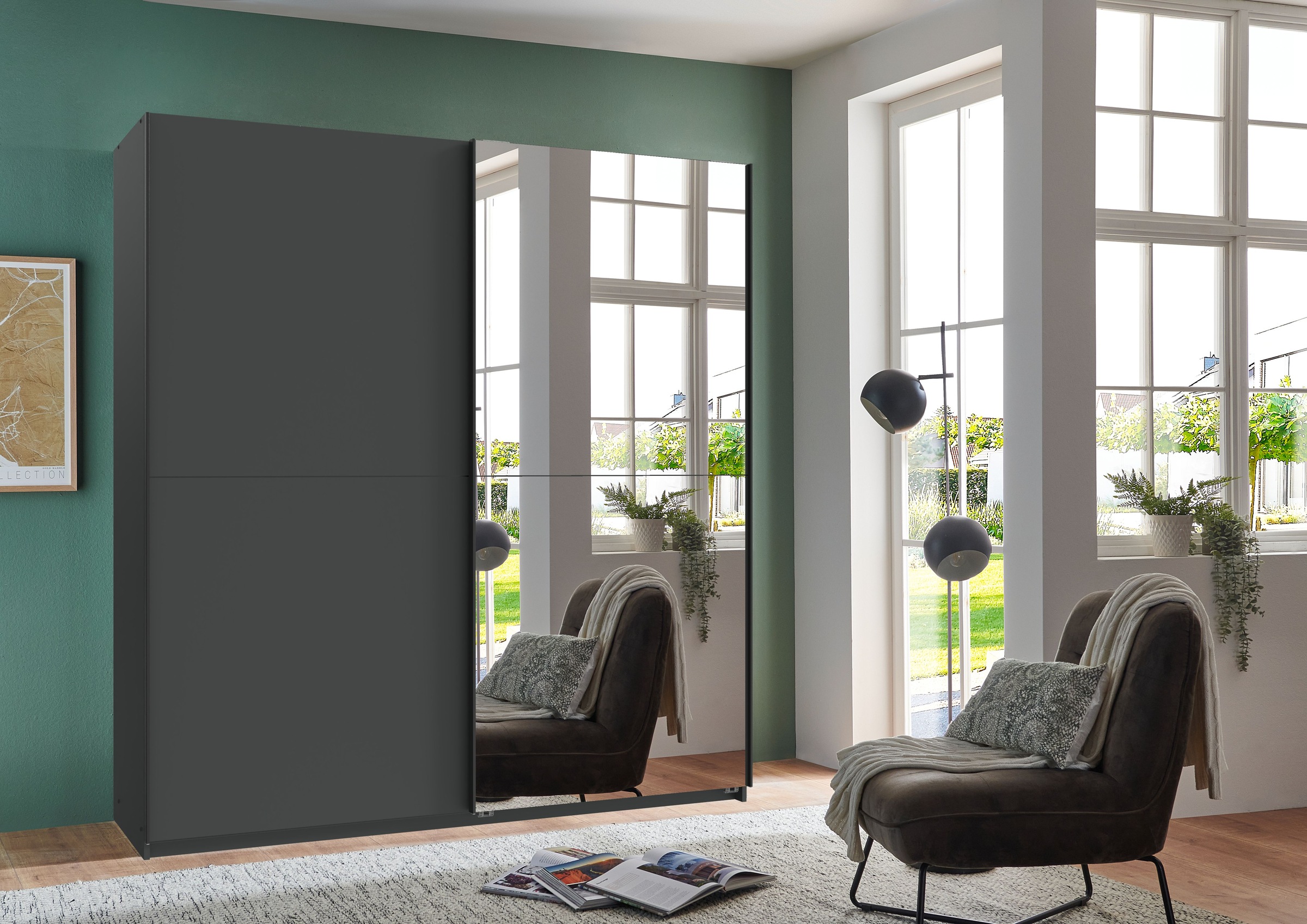 Wimex Kleiderschrank "Mugano, B/T/H 135 oder 180/65/198cm, Made in Germany" günstig online kaufen