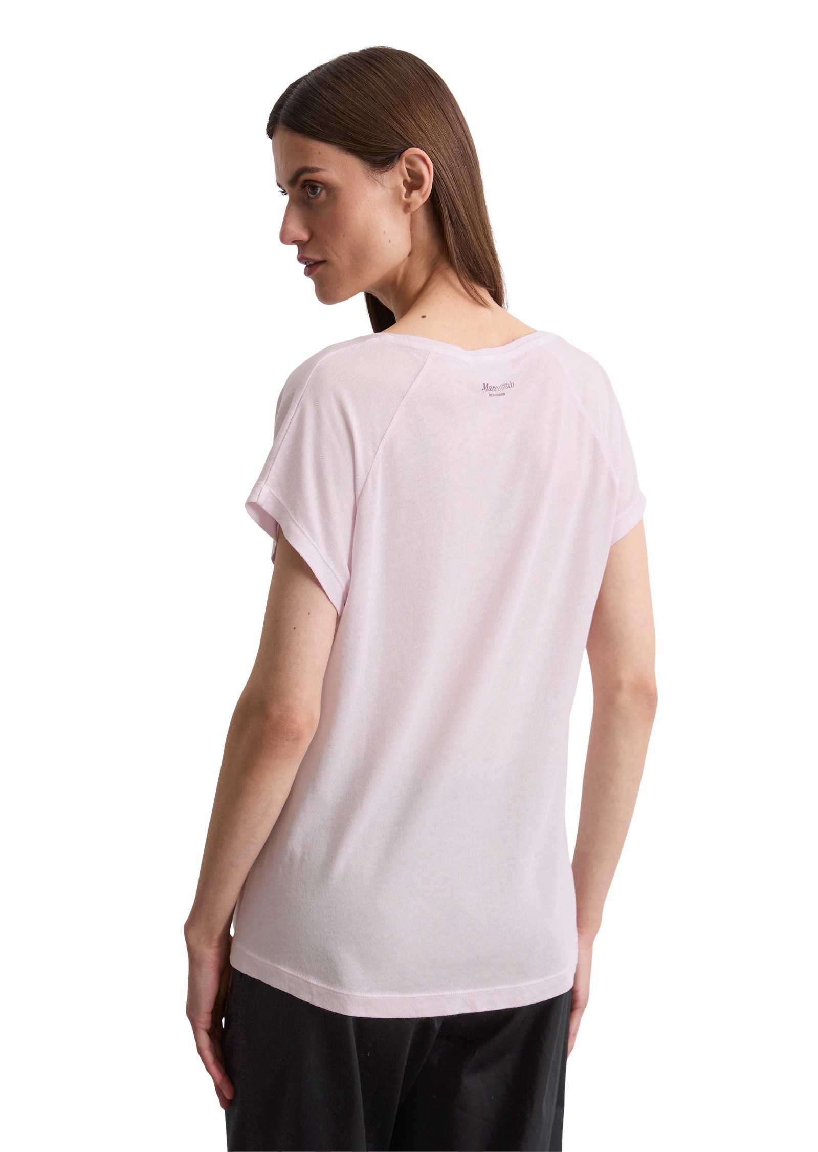 Thumbnail - Marc OPolo T-Shirt "aus Viskose-Organic-Cotton-Mix"