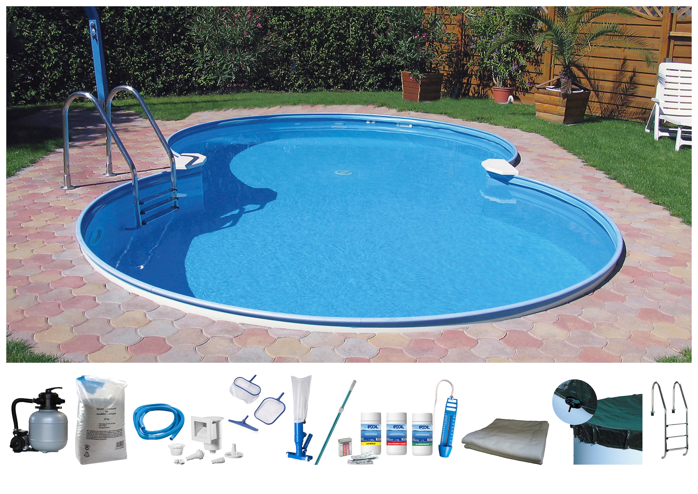 my POOL BWT Achtformpool "SYDNEY 3" in verschiedenen Größen erhältlich günstig online kaufen