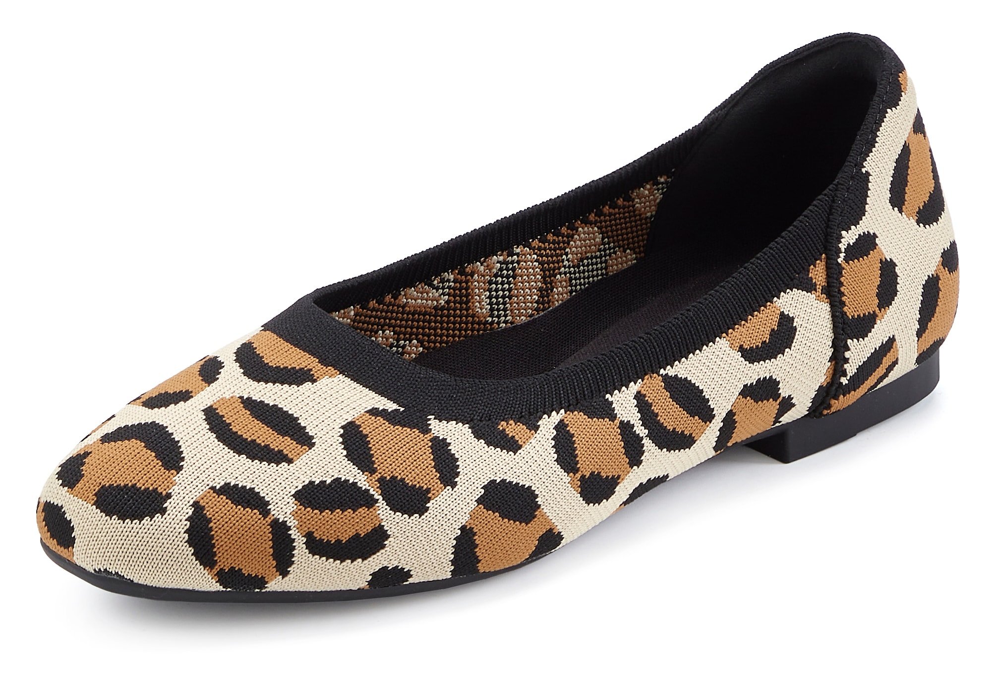 LASCANA Ballerina  mit modischem Animal-Muster