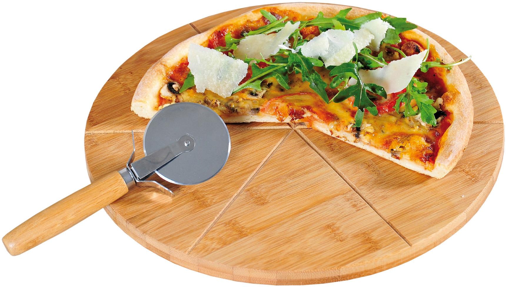 KESPER Pizzaschneider BAUR & kitchen 2 bestellen Pizzaschneidebrett, home (Set, for St.), | mit