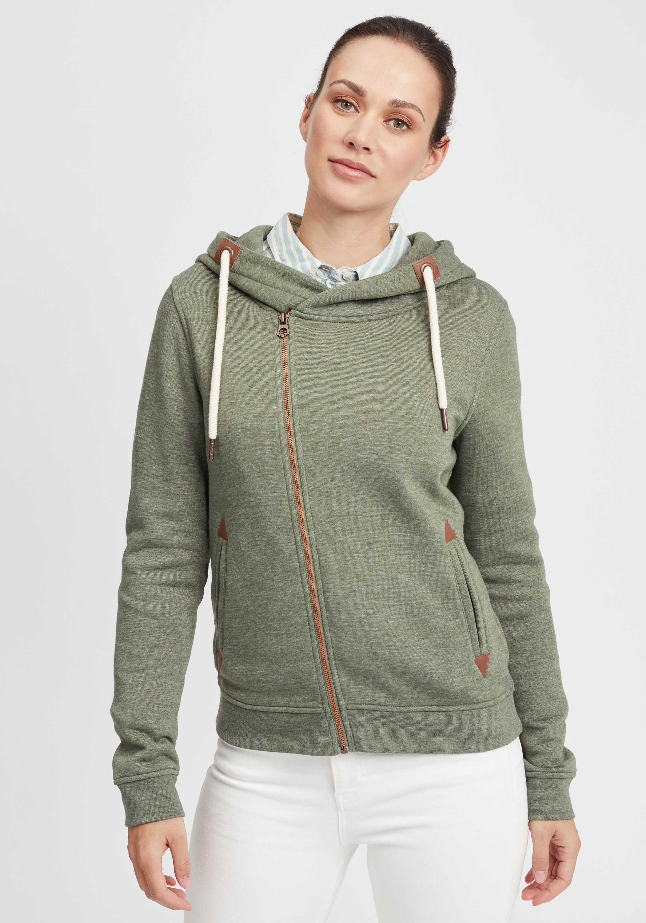 OXMO Kapuzensweatjacke »Kapuzensweatjacke OXVicky«