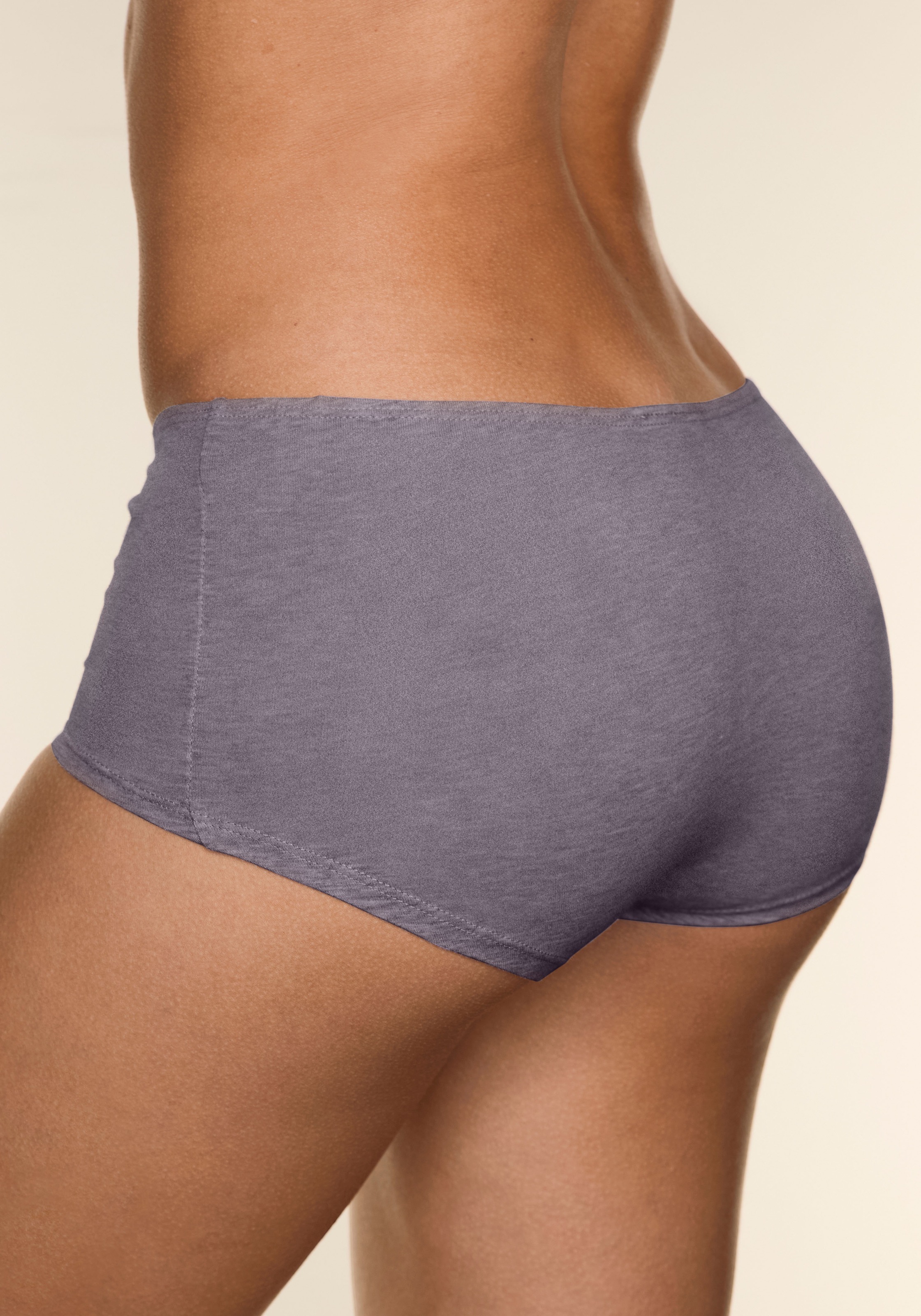 Vivance Panty, (Packung, 7 St., 7er-Pack), Angenehm elastische Baumwollqualität