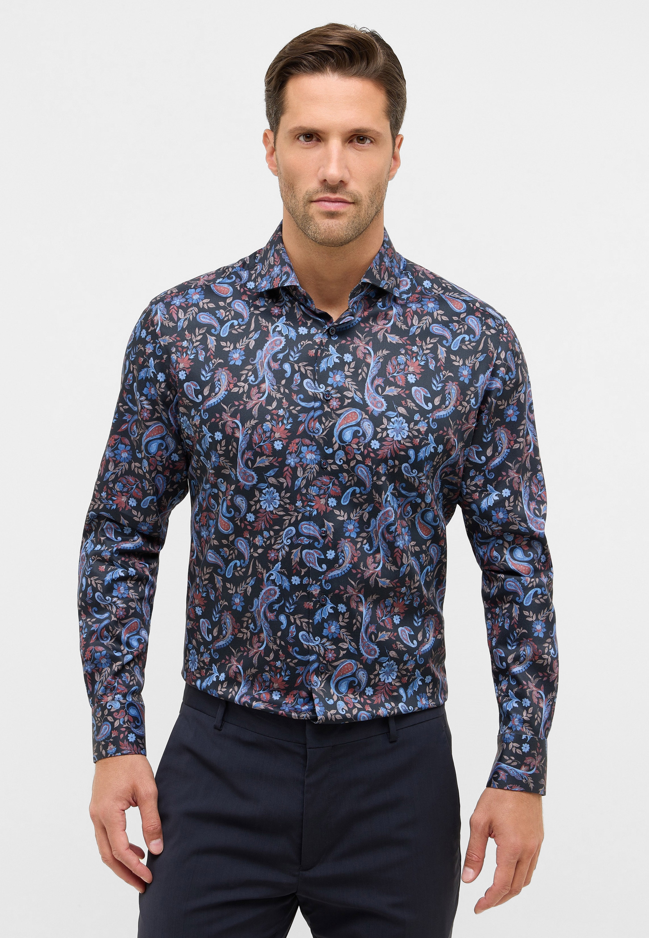 Eterna Langarmhemd "MODERN FIT" NON IRON (bügelfrei) günstig online kaufen