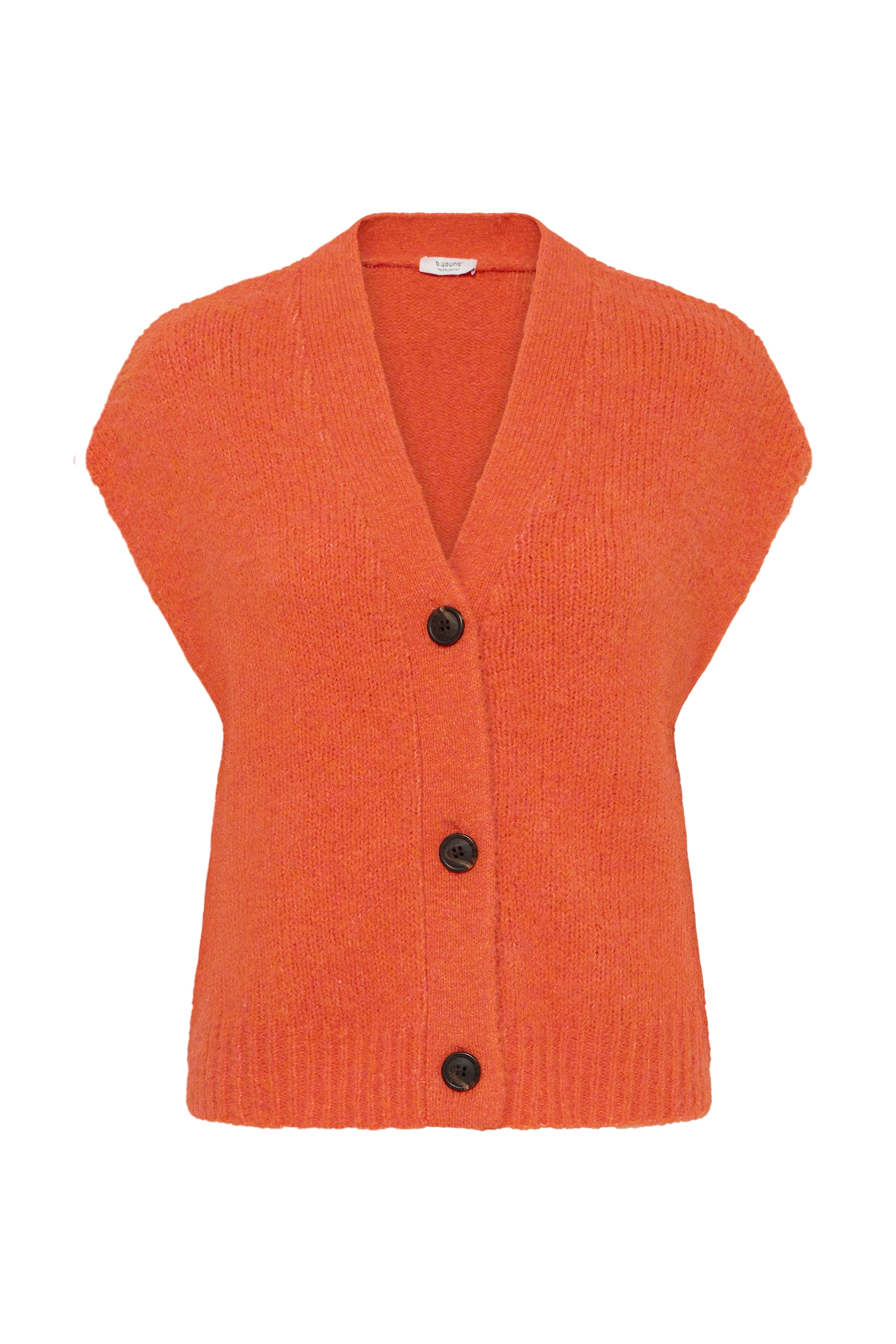 b.young Strickjacke "Damen Kurzarm-Bluse BYMILLERS"