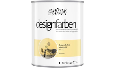 SCHÖNER WOHNEN FARBE Wand- und Deckenfarbe »designfarben«