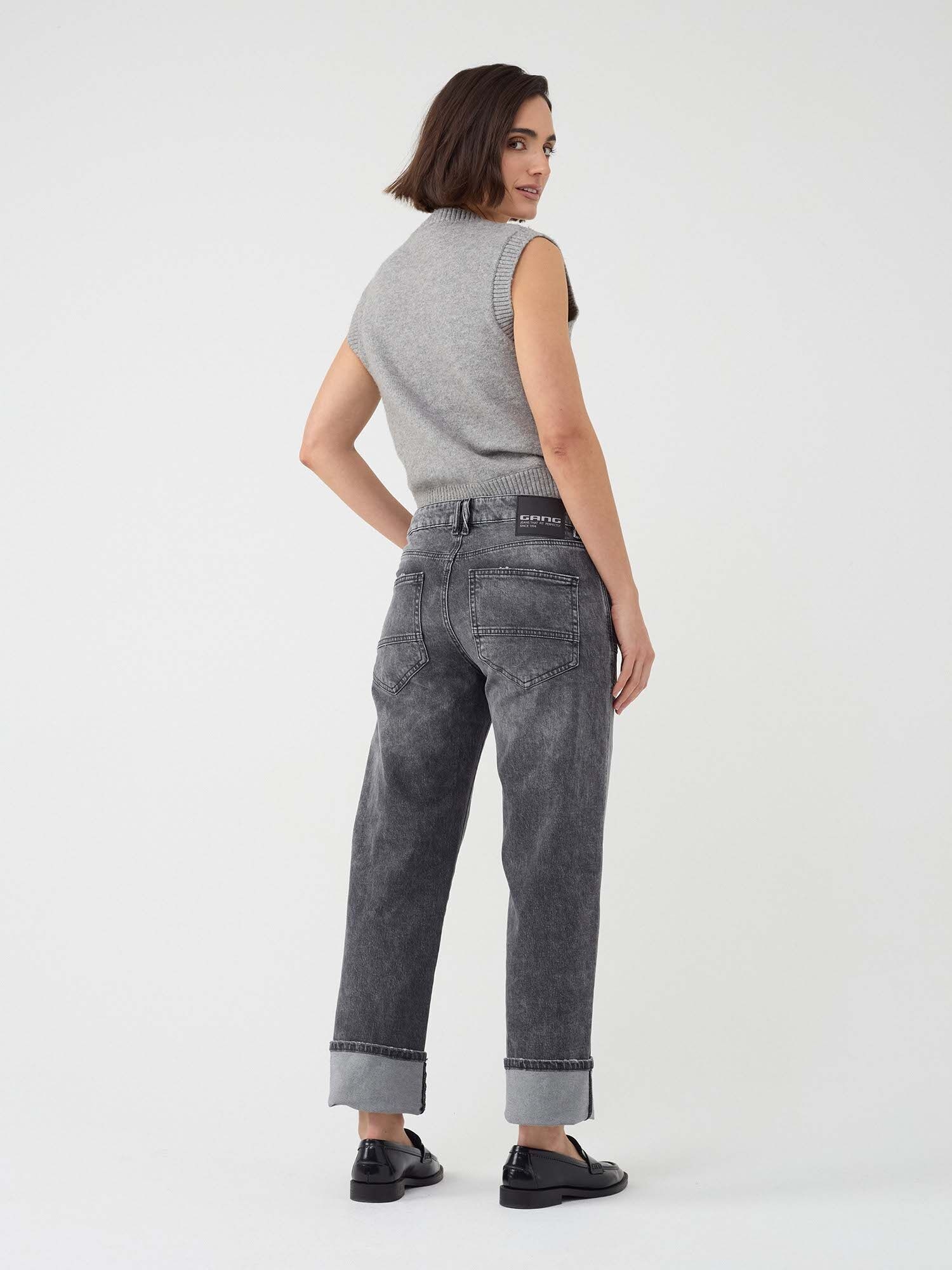 GANG Loose-fit-Jeans »94ROBERTA« mit aufgesetzten Taschen
