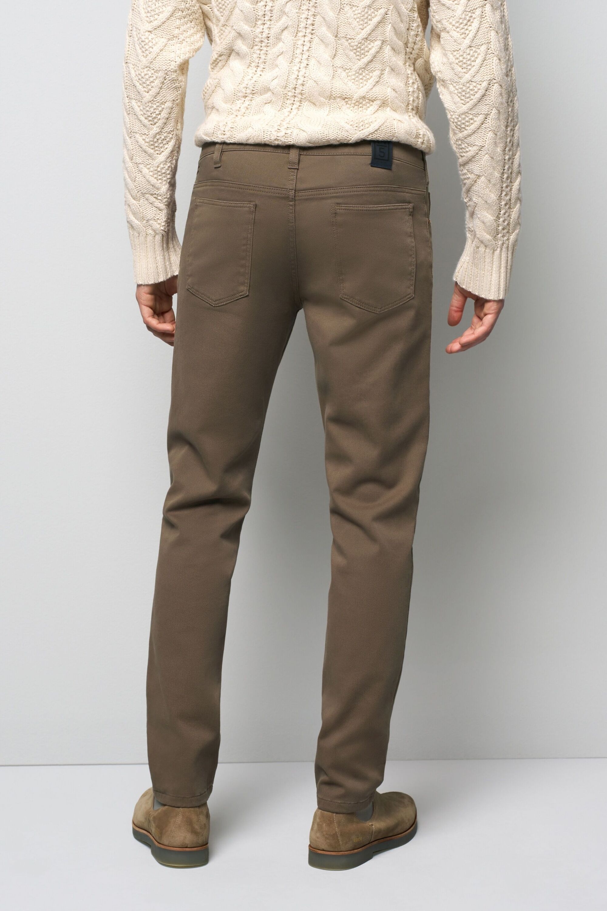 MEYER Chinos »Five-Pocket Chino«, aus robustem BIO-Baumwoll