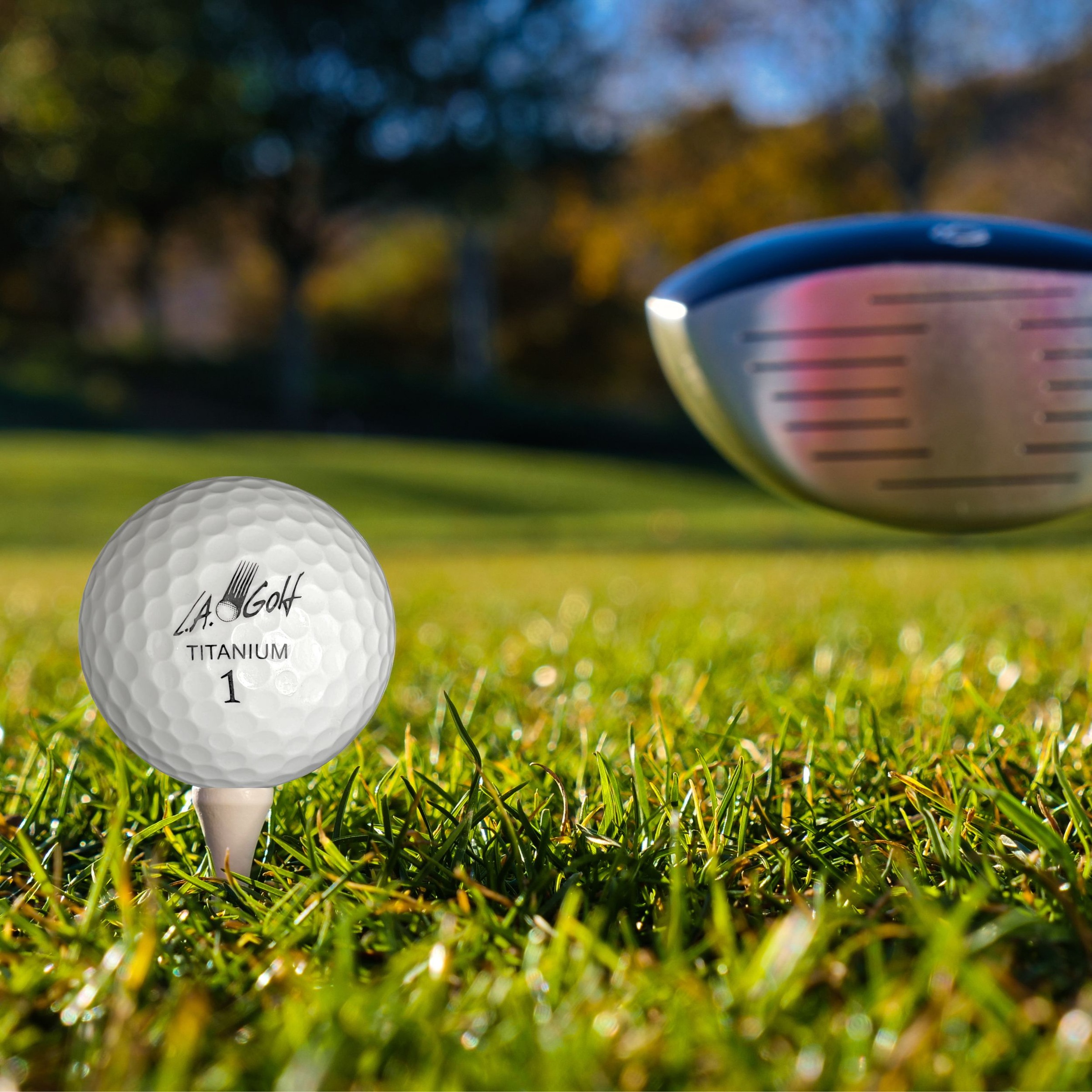 L.A. Sports Golftee »Holz-Tees 70 mm lang in verschiedenen Farben (500 Stück)«, (Spar-Set, 500 St., 500 Tees), Bruchfest, ideale Höhe für optimale Ballposition