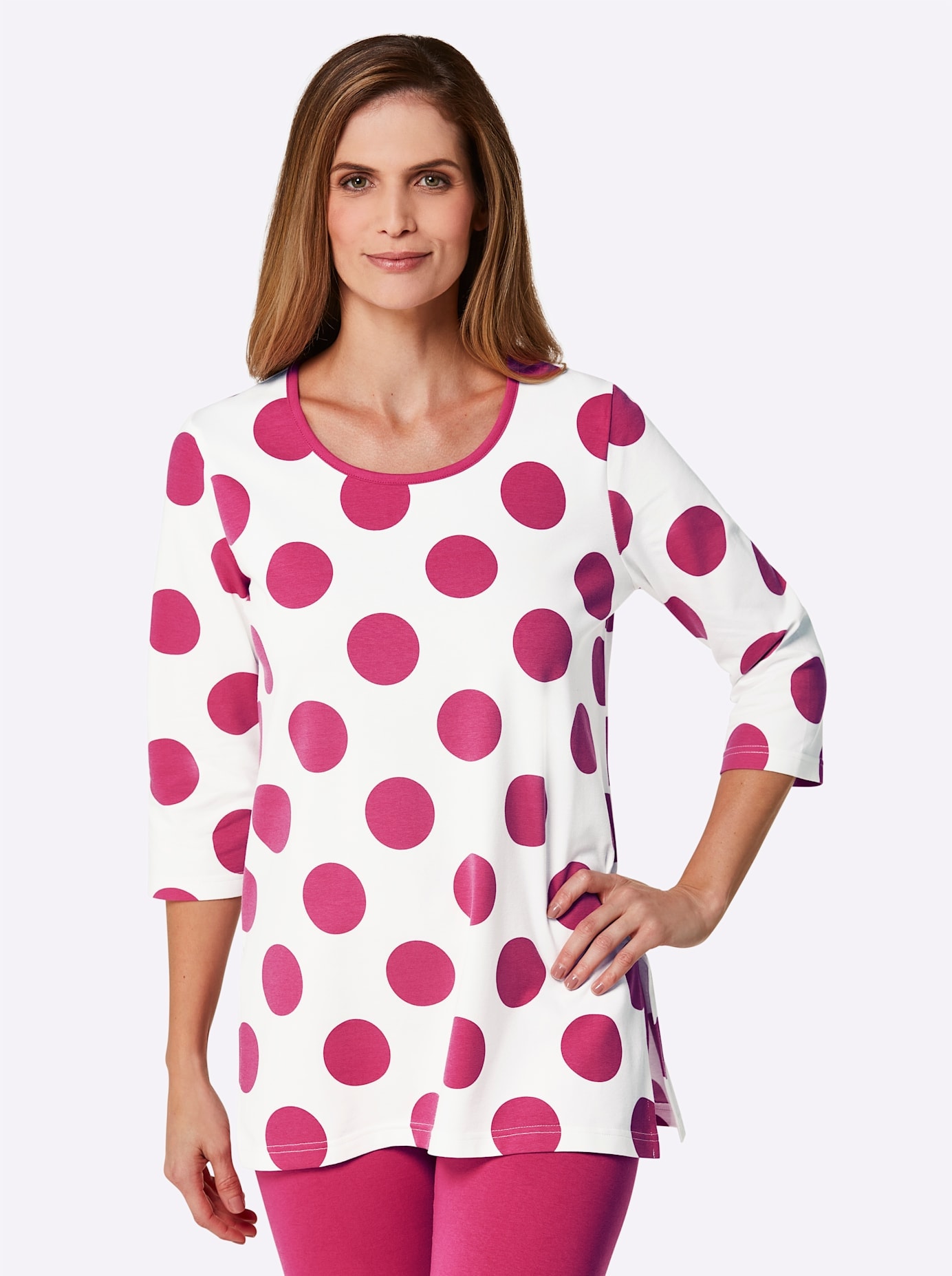 feel good Rundhalsshirt »Longshirt«, (1 tlg.)