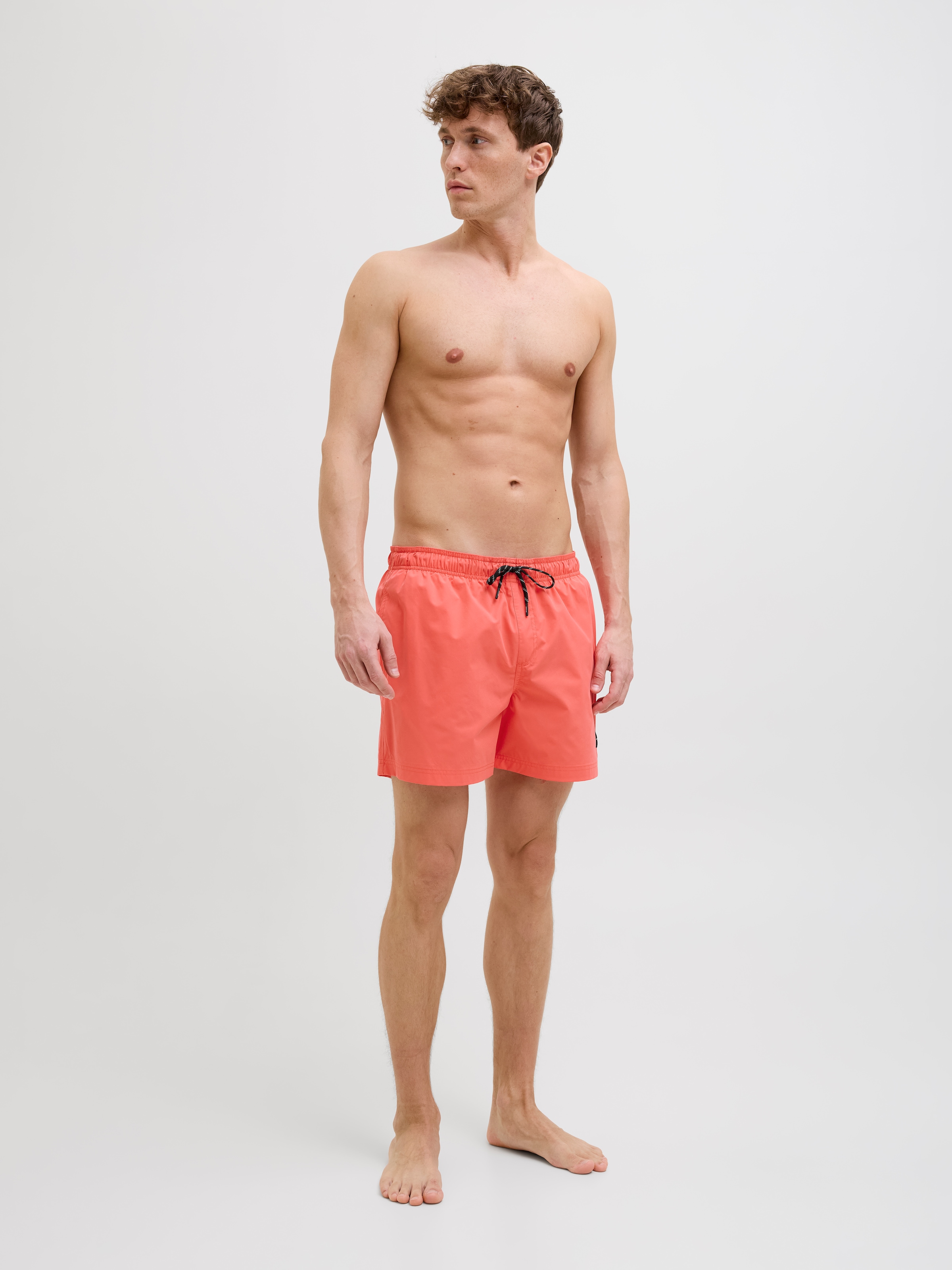 Jack & Jones Badeshorts »JPSTMAUI JJSWIM SOLID AKM SN«