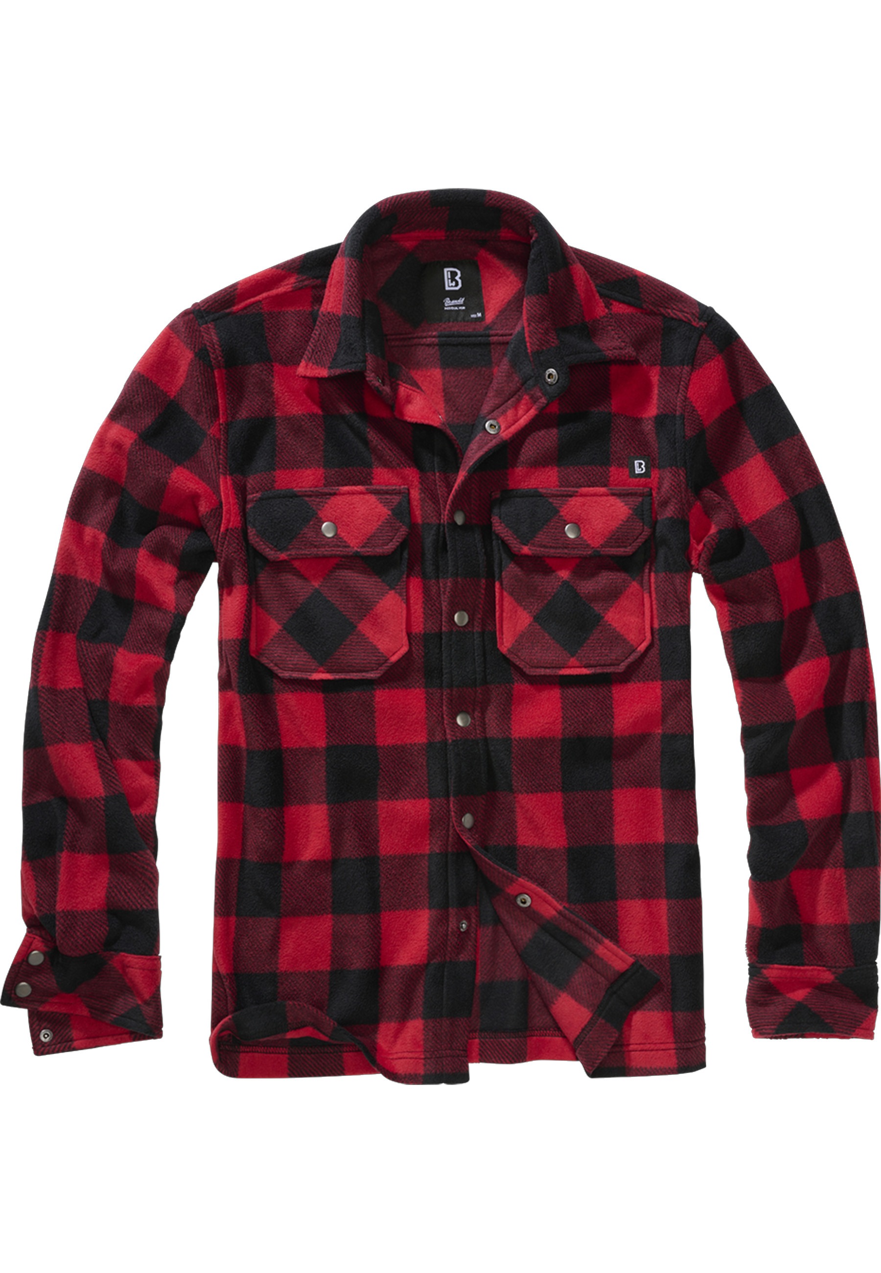 Brandit Fleecehemd »Brandit Herren Jeff Fleece Shirt Long Sleeve« 1 Stk.