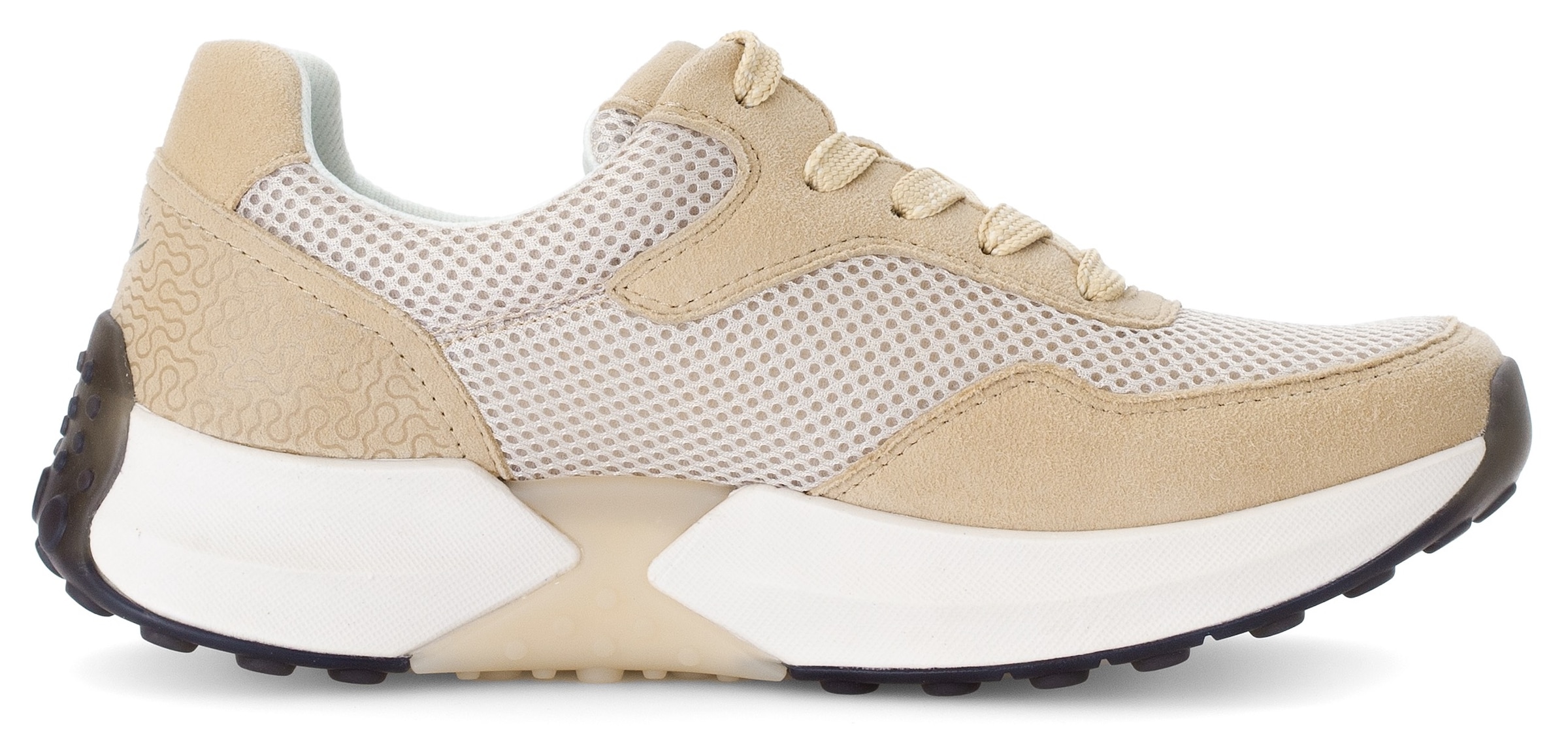 Gabor Rollingsoft Keilsneaker, Freizeitschuh, Halbschuh, Schnürschuh mit OPTIFIT-Fußbett