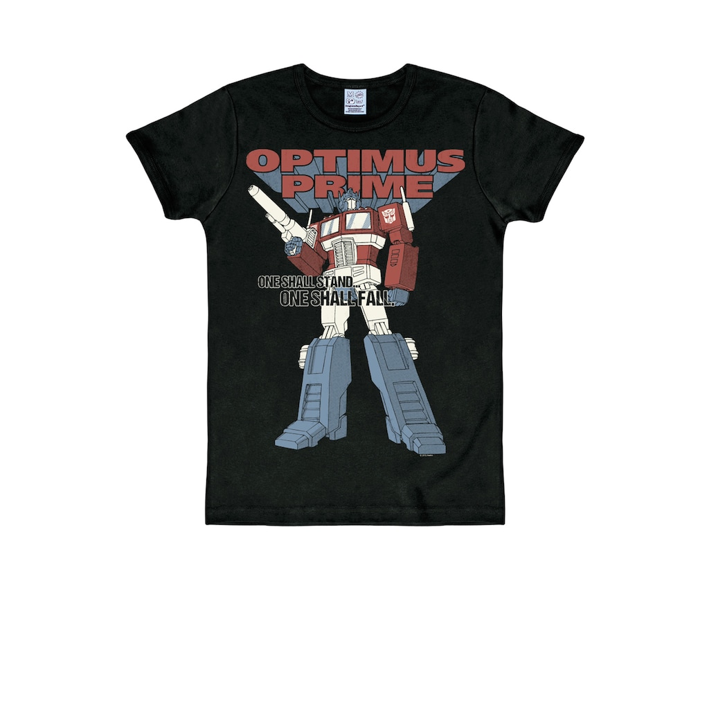 LOGOSHIRT T-Shirt »Transformers - Oprimus Prime - One Shall Stand«