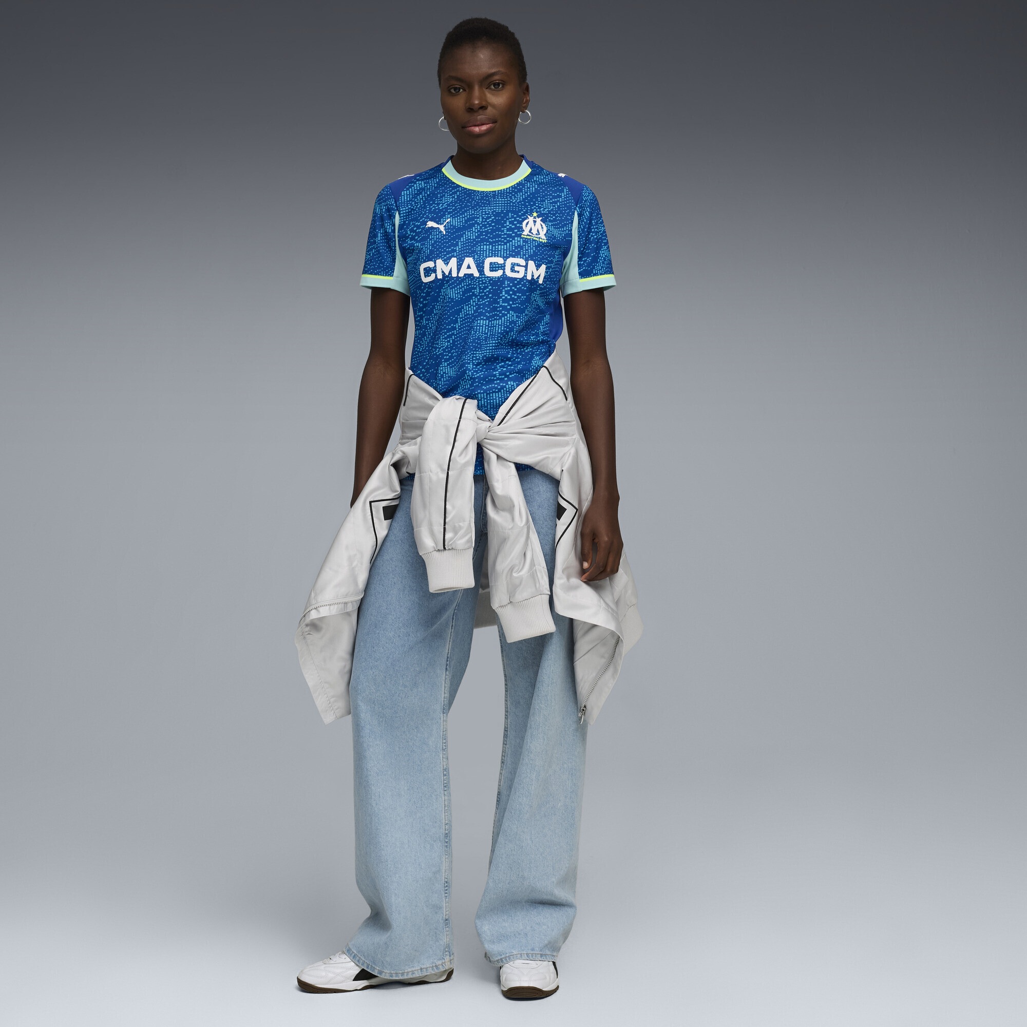 PUMA Trainingsshirt »Olympique de Marseille 25/26 Ausweichtrikot Damen«