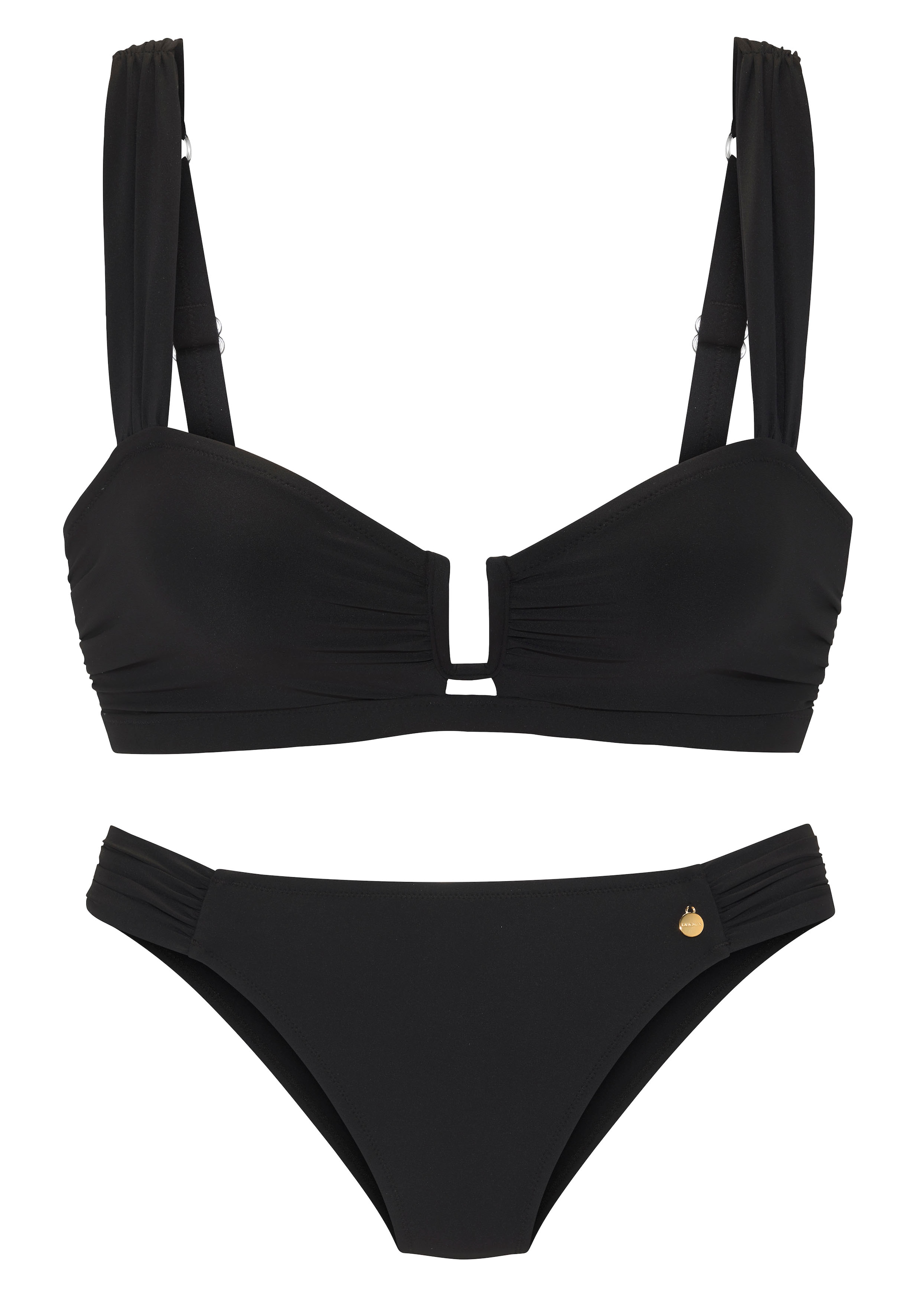 LASCANA Bandeau-Bikini mit modischer Zierschnalle
