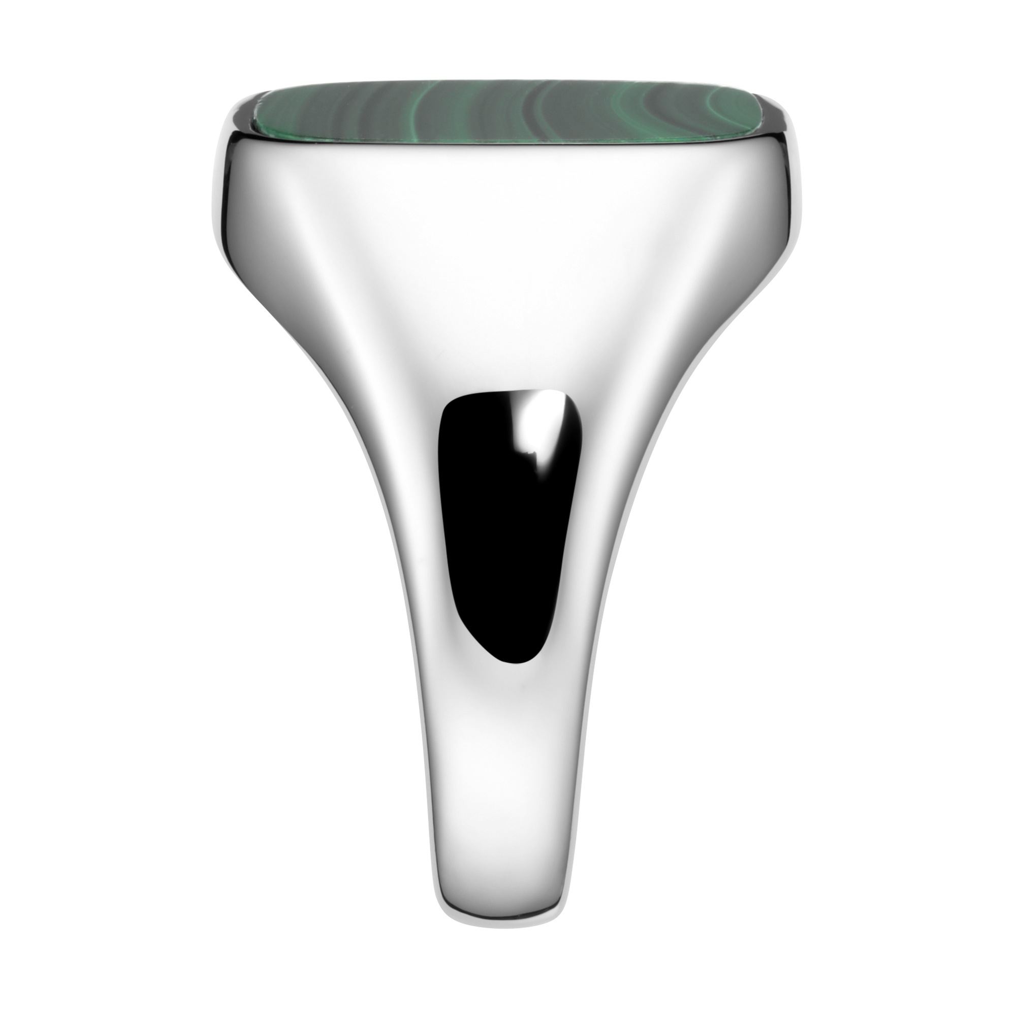 GIORGIO MARTELLO MILANO Silberring »Siegelring mit Malachit, Silber 925«