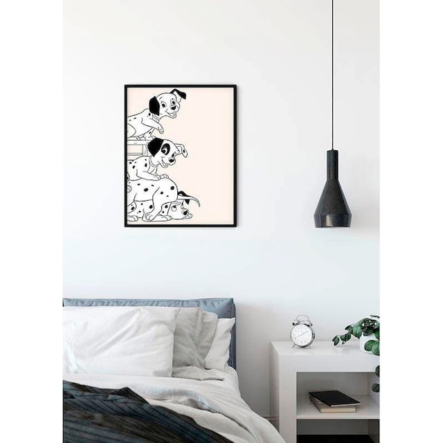 Komar Poster »101 Dalmatiner Playing«, Disney, (1 St.), Kinderzimmer,  Schlafzimmer, Wohnzimmer | BAUR