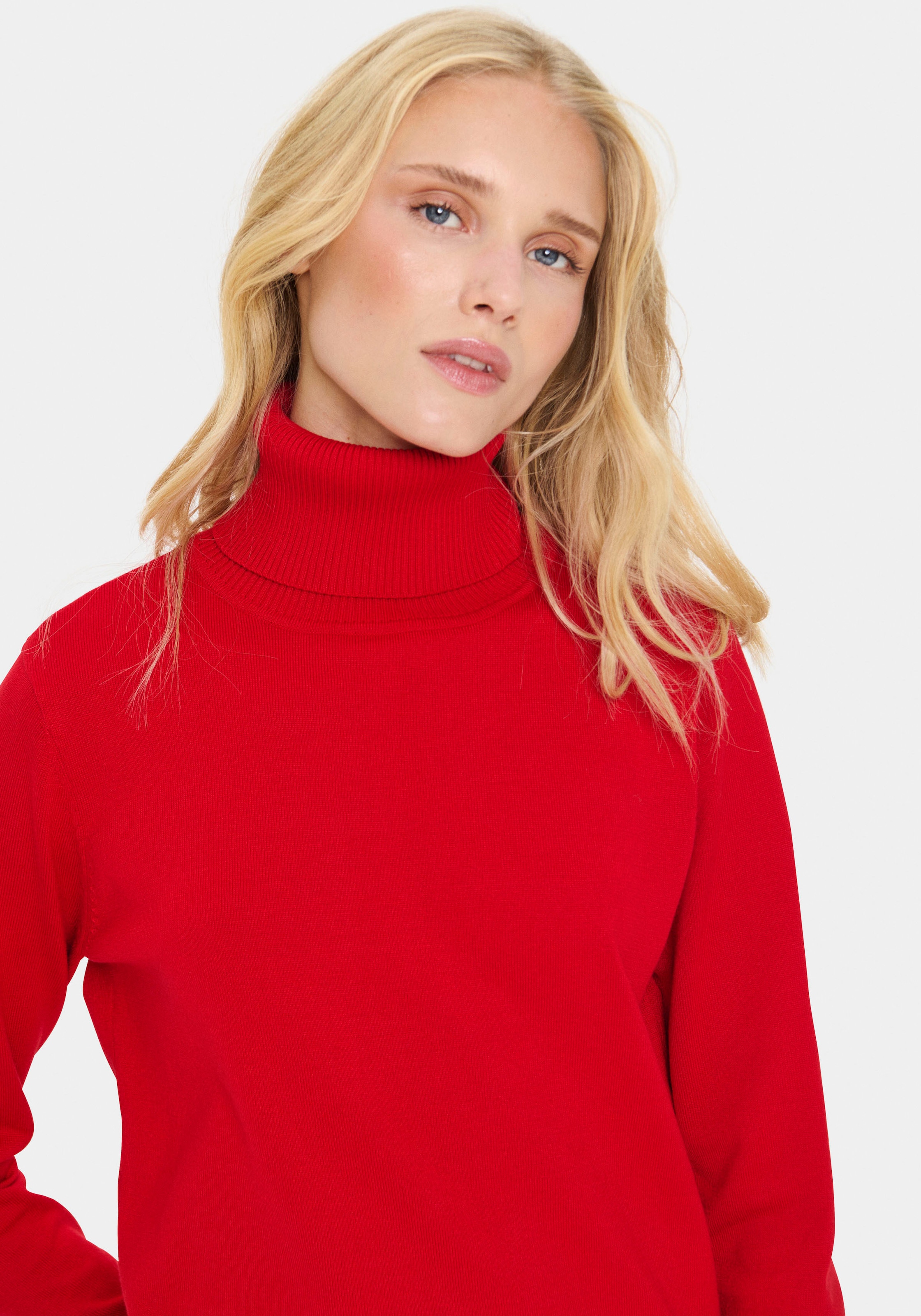 Saint Tropez Strickkleid »U6801, MilaSZ Rollneck Dress«