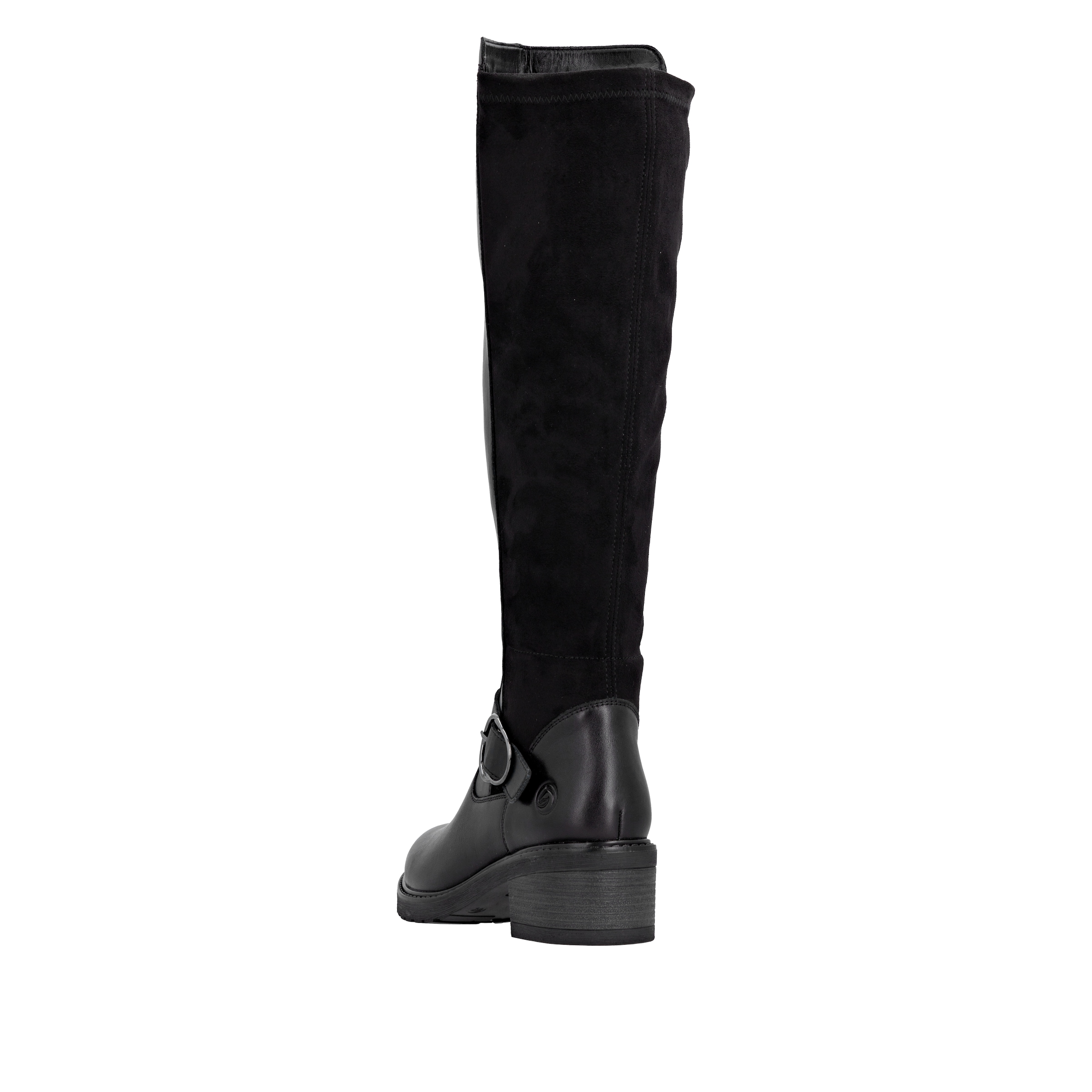 Remonte Stiefel, Langschaftstiefel, Stretch-Stiefel, Blockabsatz, Innenreißverschluss
