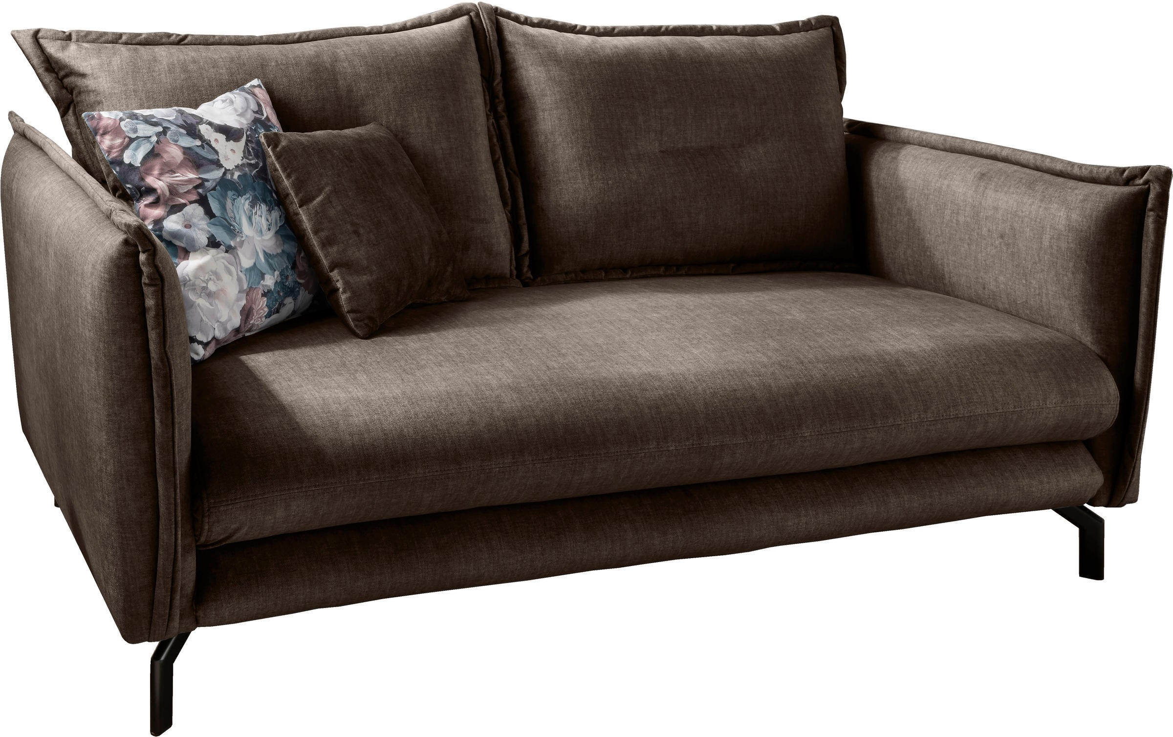Home Affaire LAVA 3-Seater Sofa Brown/Turquoise 198cm 3