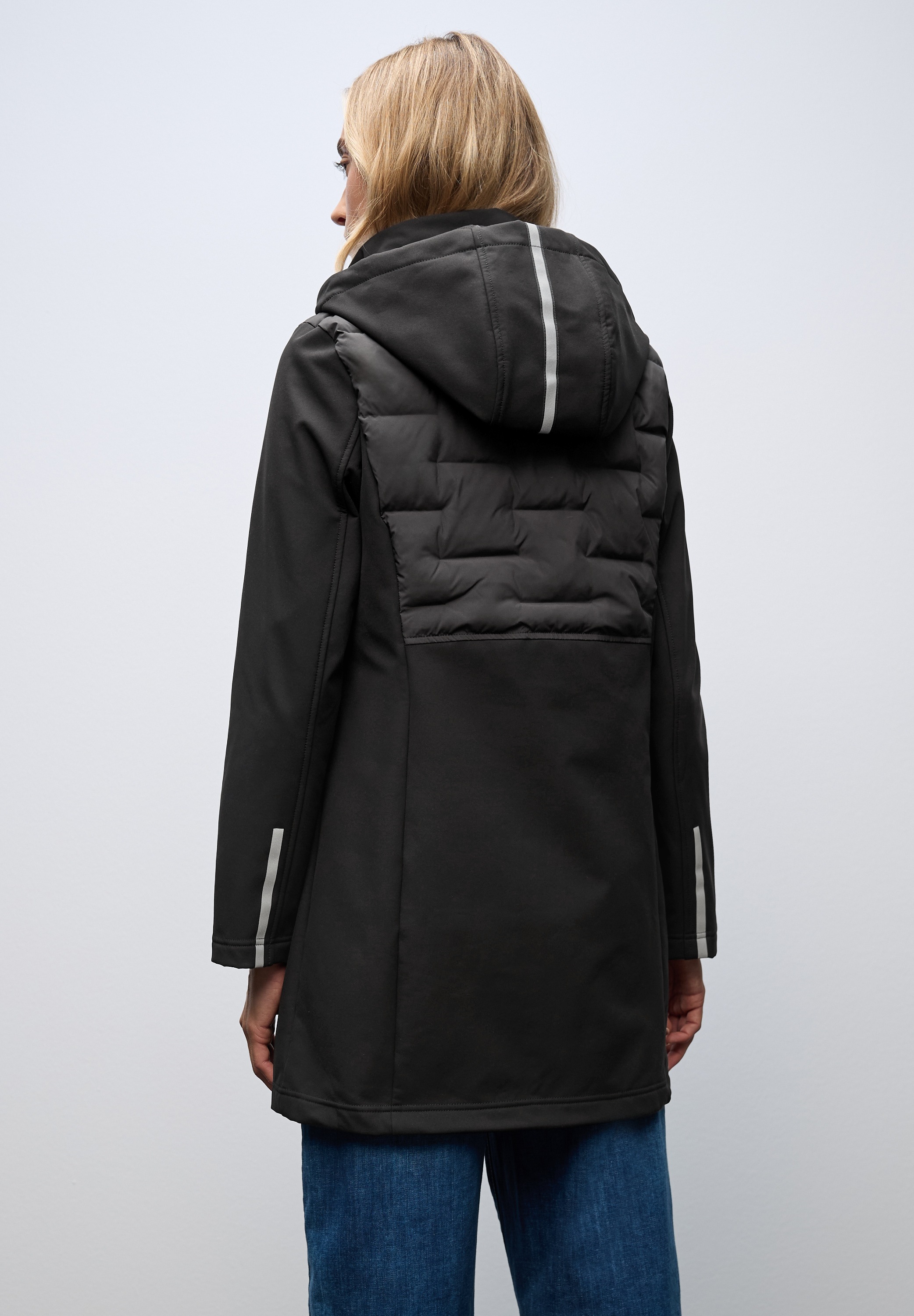STREET ONE Softshelljacke, mit Kapuze, mit Fleece innen günstig online kaufen