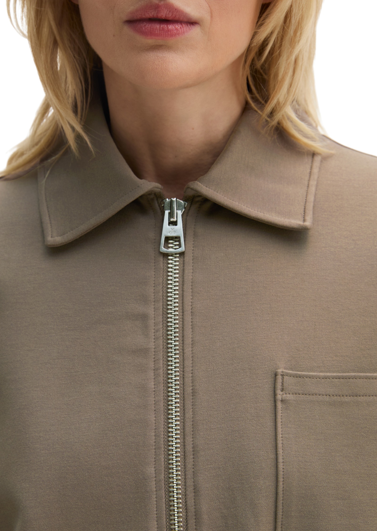 Marc O'Polo Sweatjacke »aus Punto di Roma-Jersey«