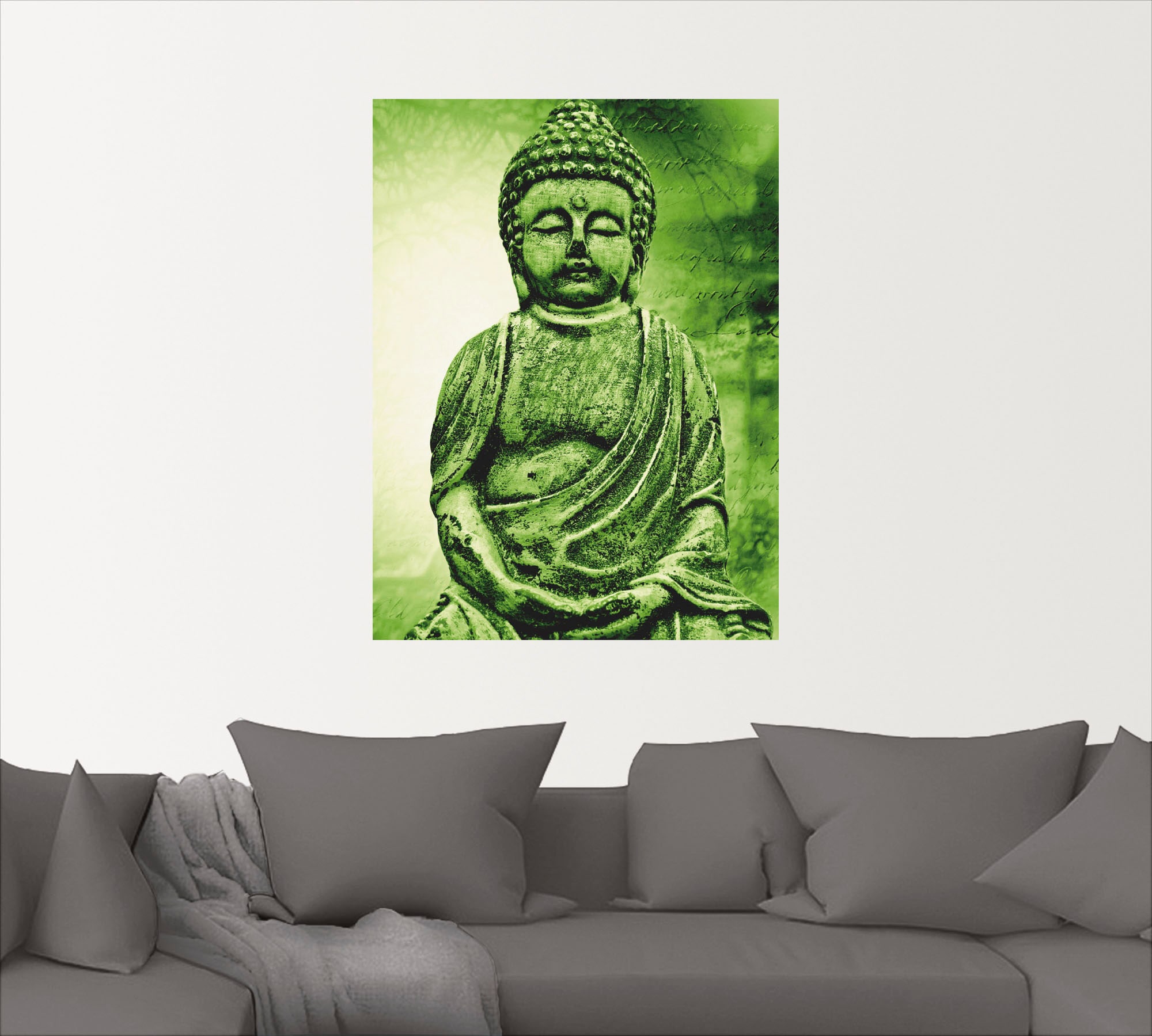 Artland Wandbild »Buddha«, Religion, (1 St.), als Leinwandbild,  Wandaufkleber oder Poster in versch. Größen kaufen | BAUR