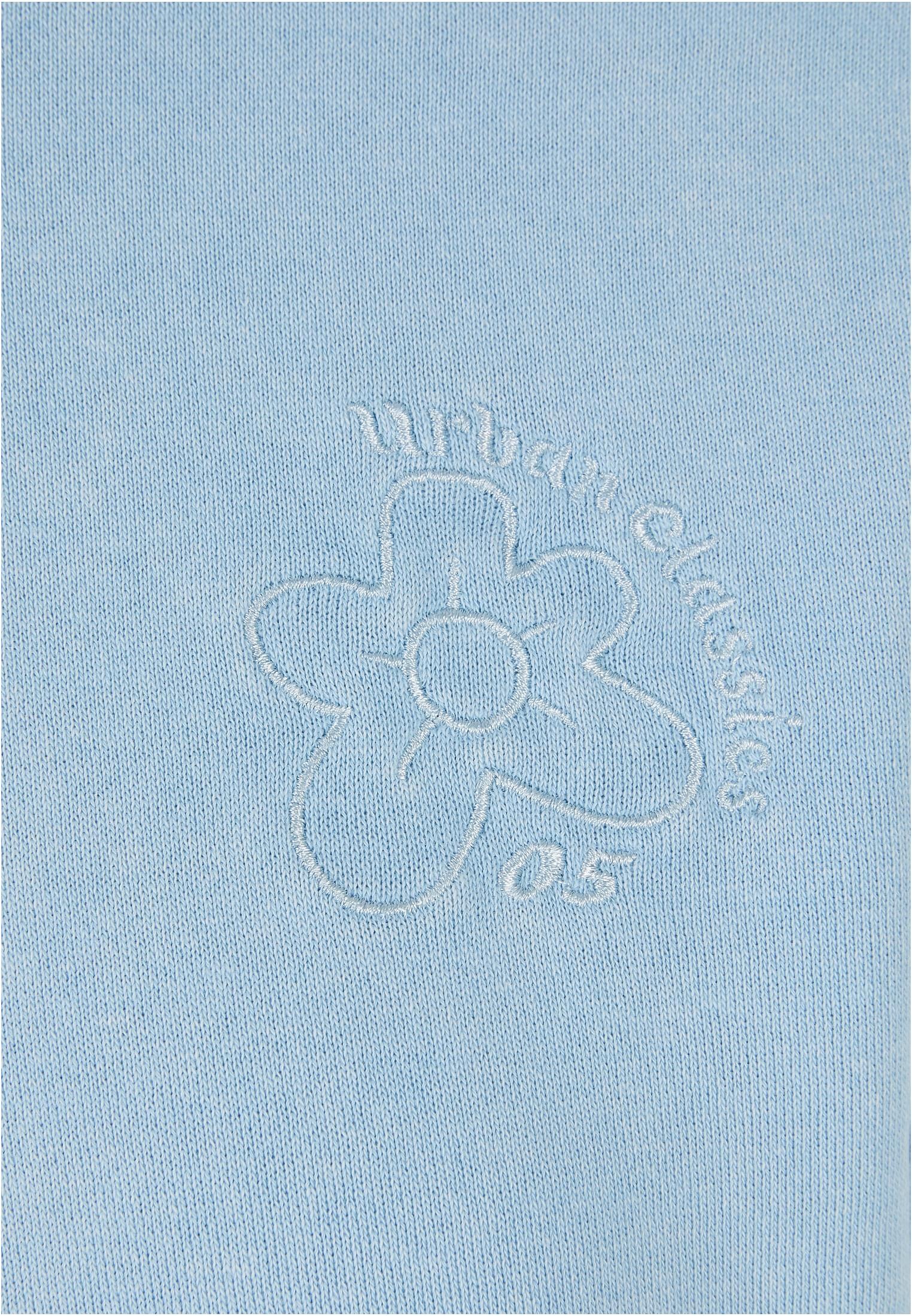 URBAN CLASSICS Kapuzenpullover »Urban Classics Damen Ladies Short Flower Embroidery Terry Hoody«, (1 tlg.)