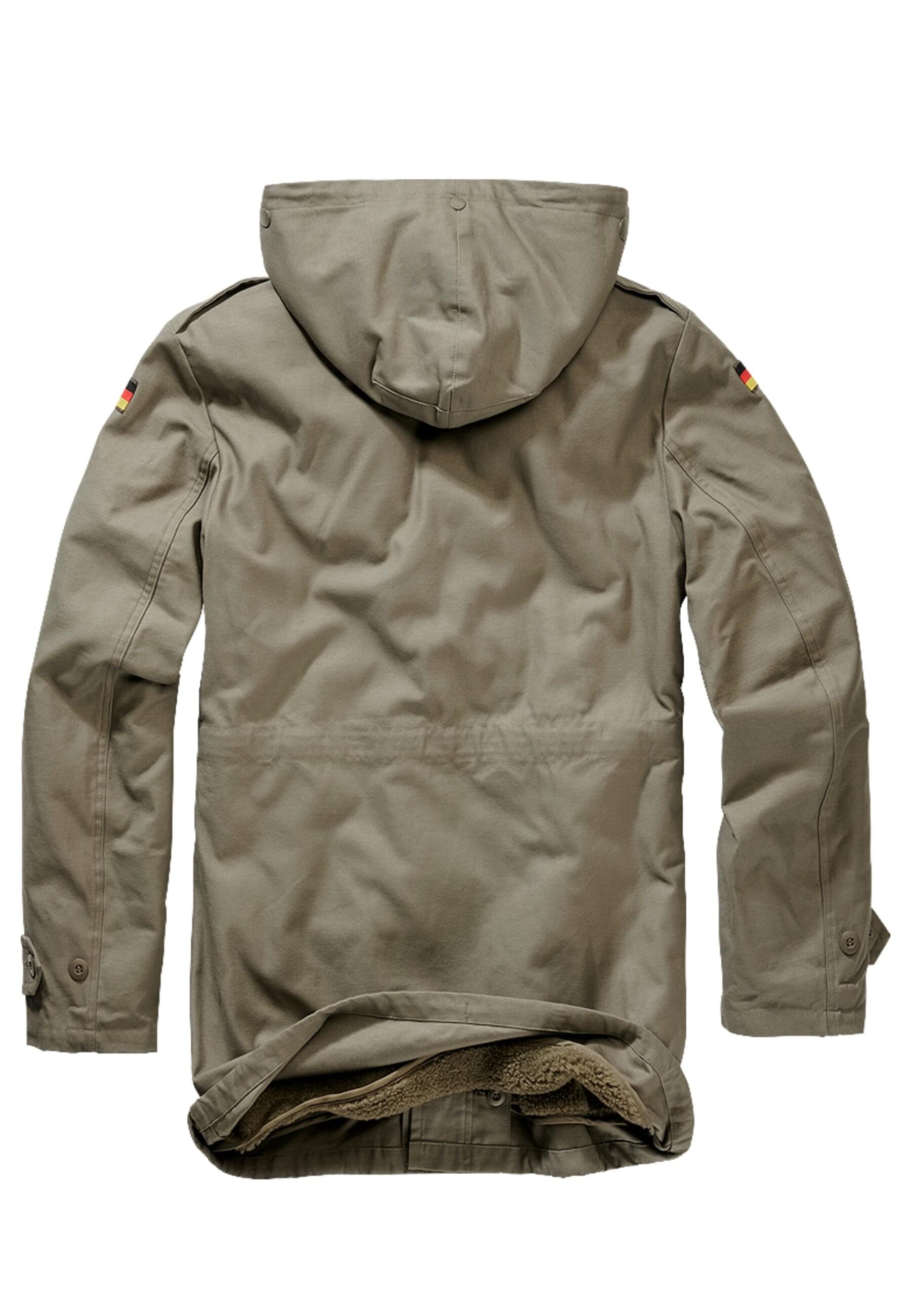 Brandit Allwetterjacke "Brandit Herren BW Flag Parka" 1 Stk. tlg. mit Kapuz günstig online kaufen