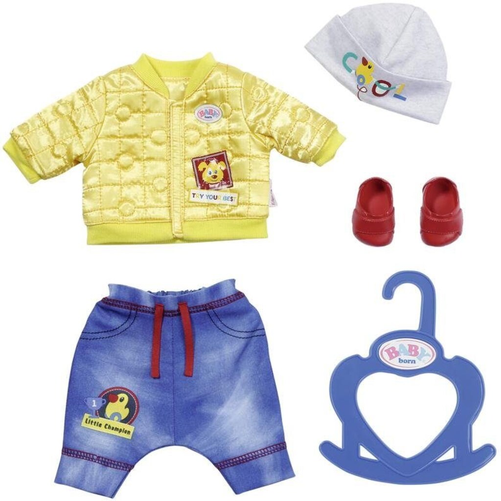 Baby Born Puppenkleidung »Little Cool Kids Outfit«, (Set)