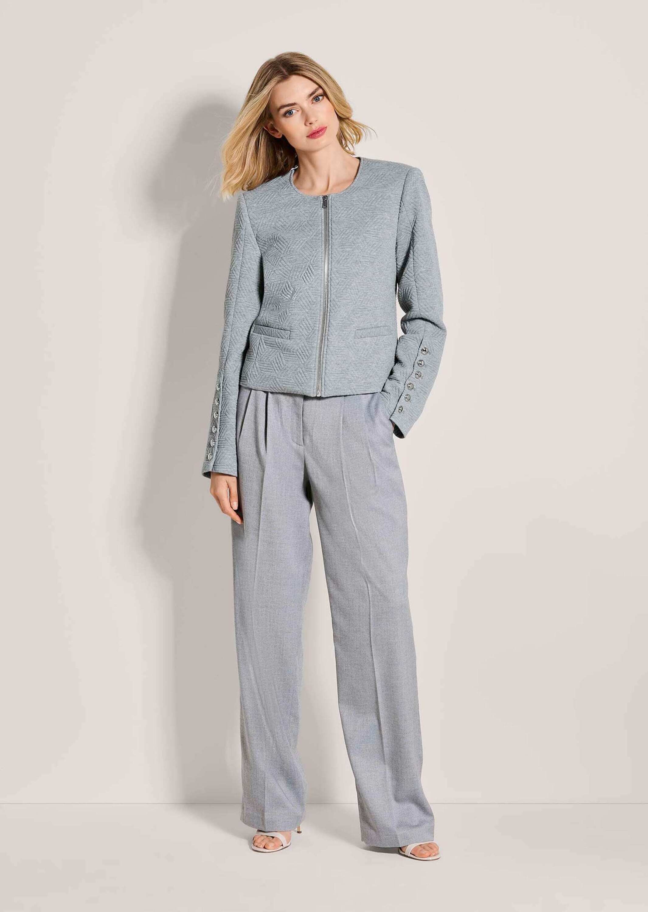 MADELEINE Jackenblazer "Blazer Jerseyblazer mit grafischem Muster" Markante günstig online kaufen