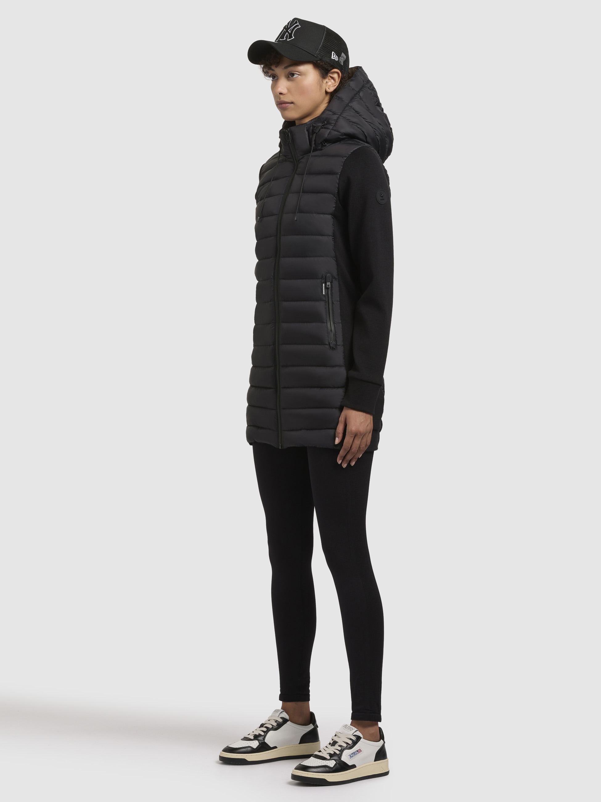 khujo Steppjacke »ETELE«, mit Kapuze