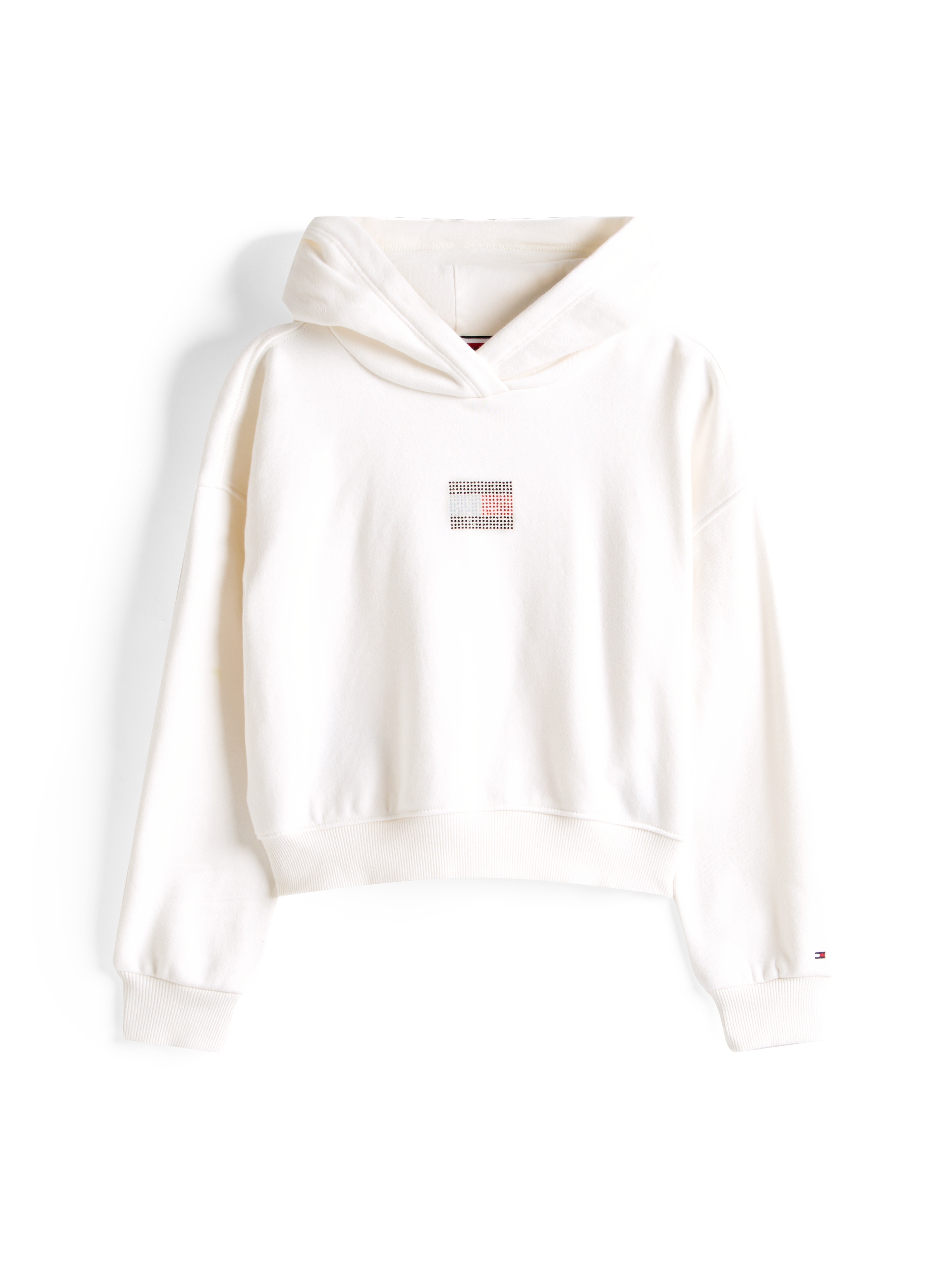 Tommy Hilfiger Kapuzensweatshirt »RHINE STONE FLAG HOODIE«, Kinder bis 16 Jahre