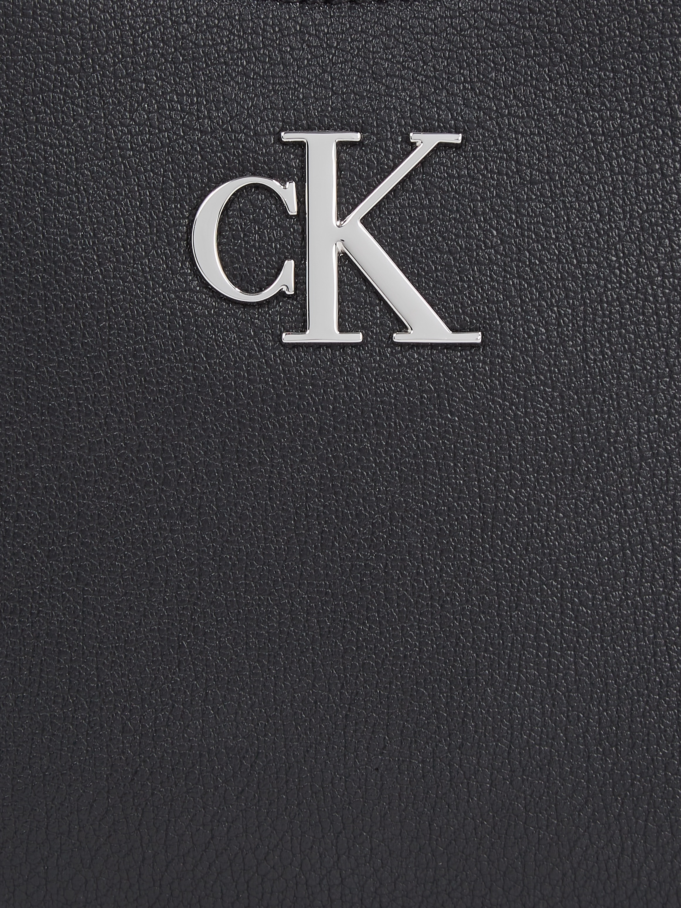 Calvin Klein Jeans Schultertasche »MINIMAL MONOGRAM SHOULDER BAG«, mit Markenemblem vorne