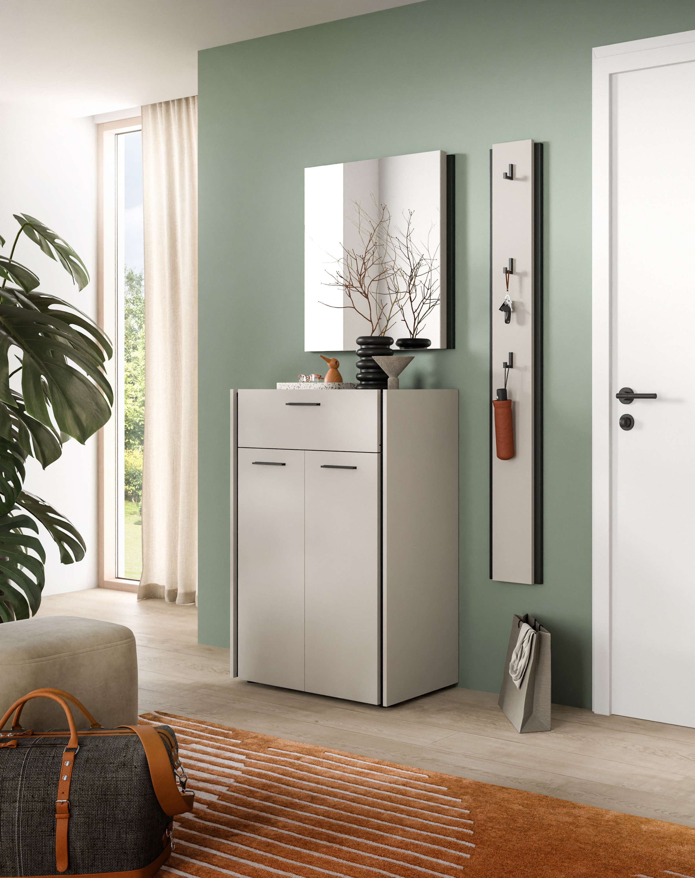 Home affaire Garderoben-Set "RAK, 3-teilige Garderoben-Kombination, Breite günstig online kaufen