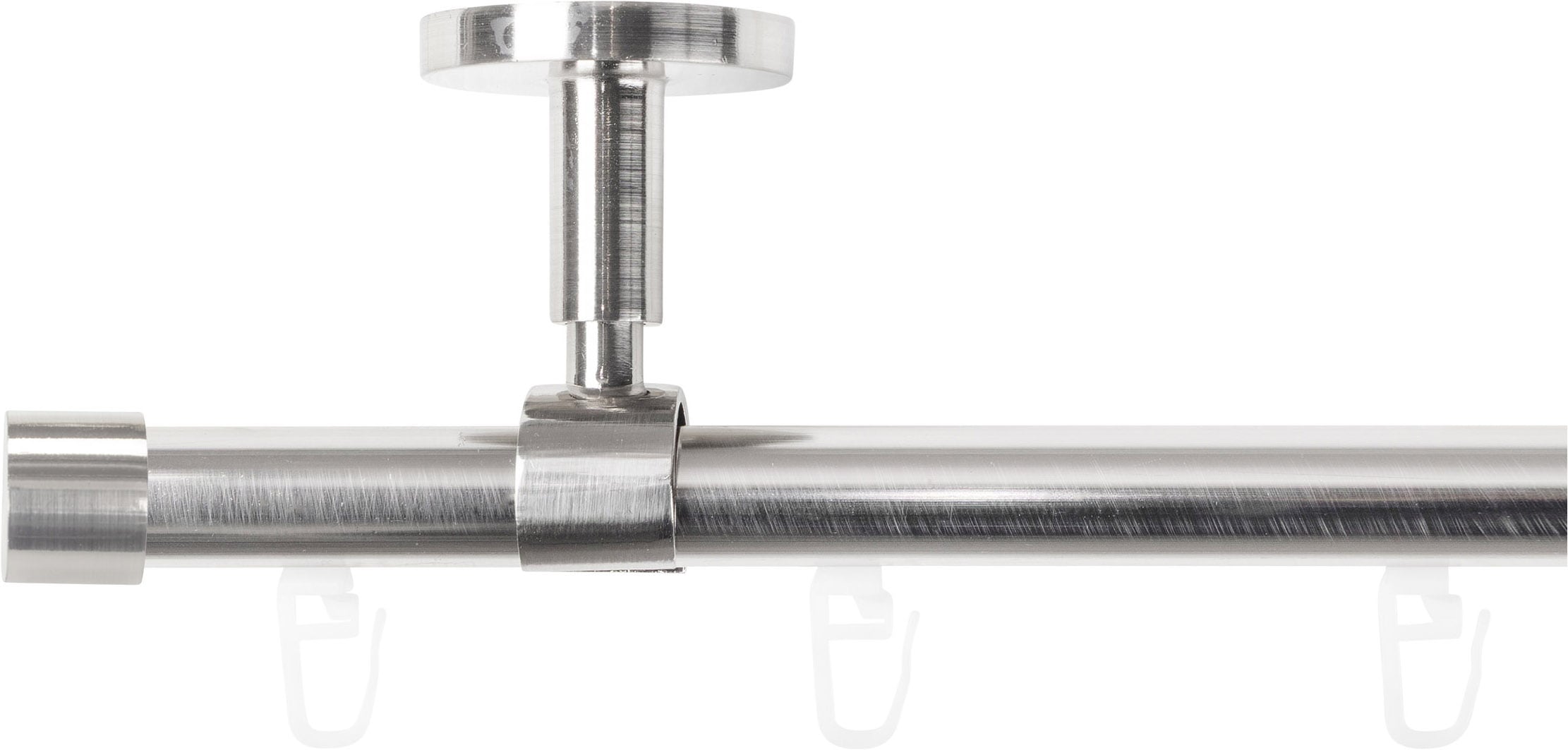 SN DECO GROUP Gardinenstange "Gardinenstange Innenlauf Brest Ø 19 mm, 1-läufig, Fixmaß" Ø 19 mm Fixmaß;kürzbar
