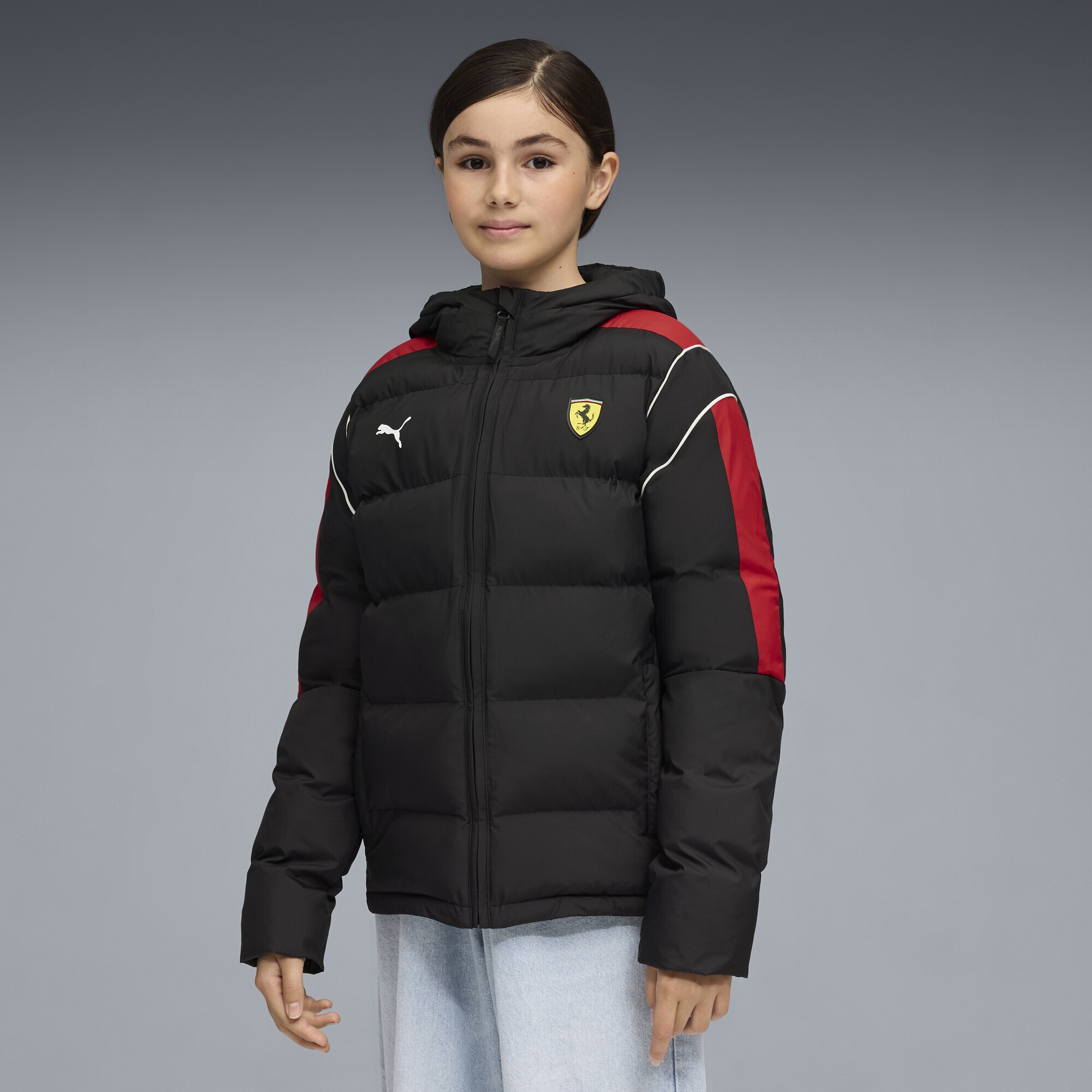 PUMA Daunenjacke »Scuderia Ferrari Sportswear MT7 Pufferjacke Jugendliche«