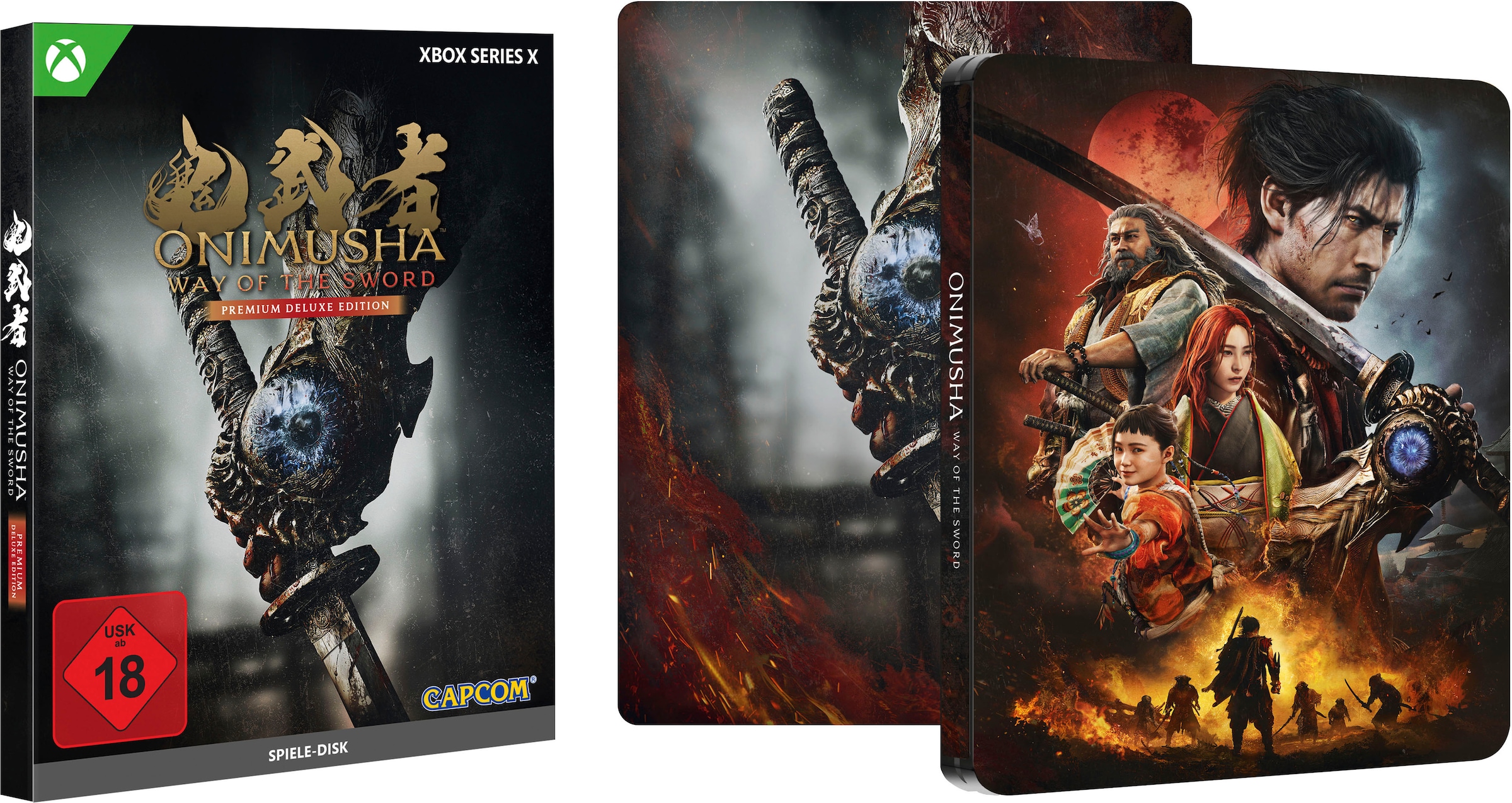Capcom Spielesoftware »Xbox Onimusha Way of the Sword Deluxe Edition (Steelbook)« Xbox Series X