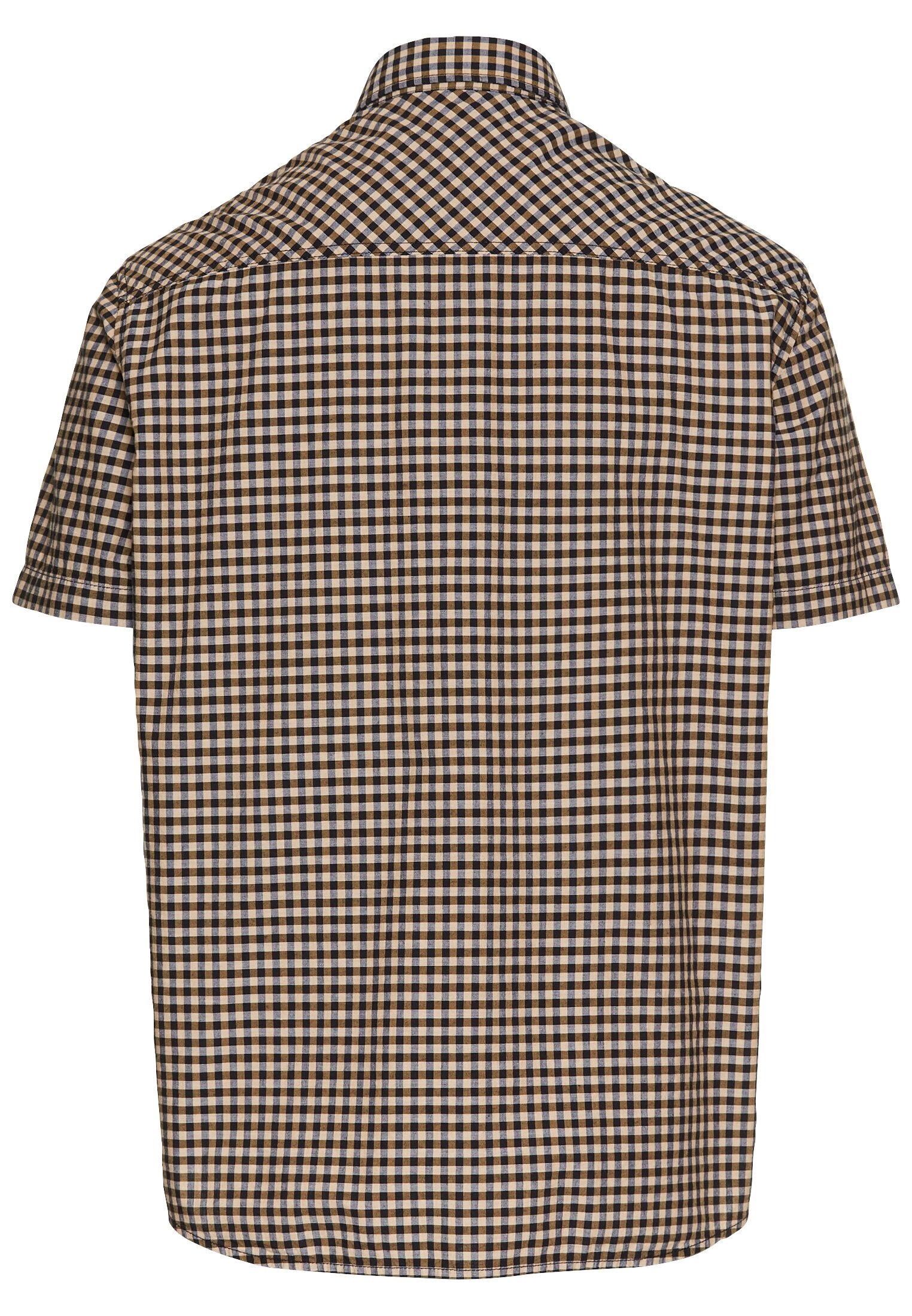 camel active Kurzarmhemd, kariert, mit Button-Down-Kragen günstig online kaufen