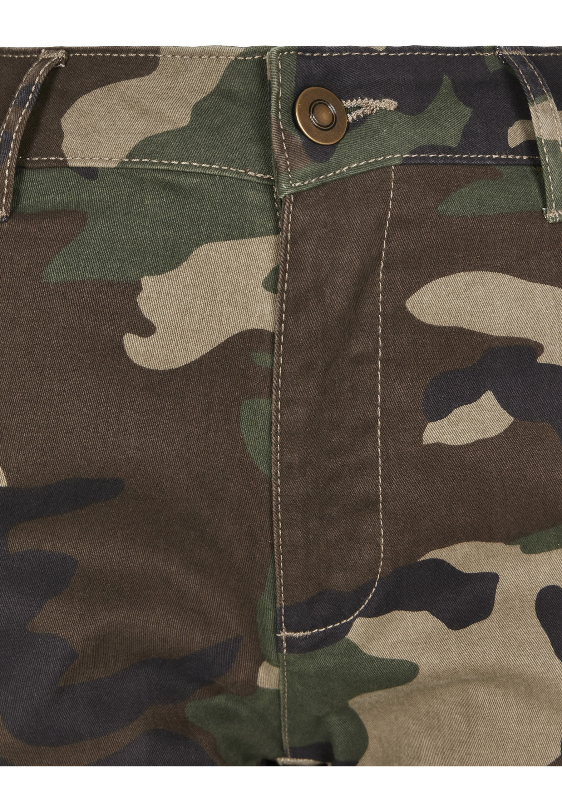 URBAN CLASSICS Cargohose »Urban Classics Damen Ladies High Waist Camo Cargo Pants«