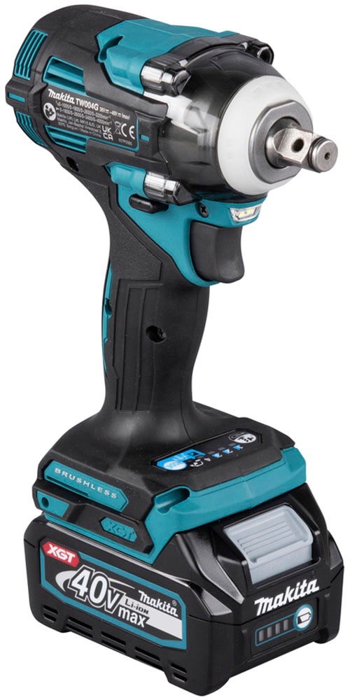 Makita Akku-Schlagschrauber »»TW004GZ««, (XGT, 40V max., 1/2", 350 Nm, 0-3.200 min-1), für höchste Ansprüche, ohne Akku, ohne Ladegerät