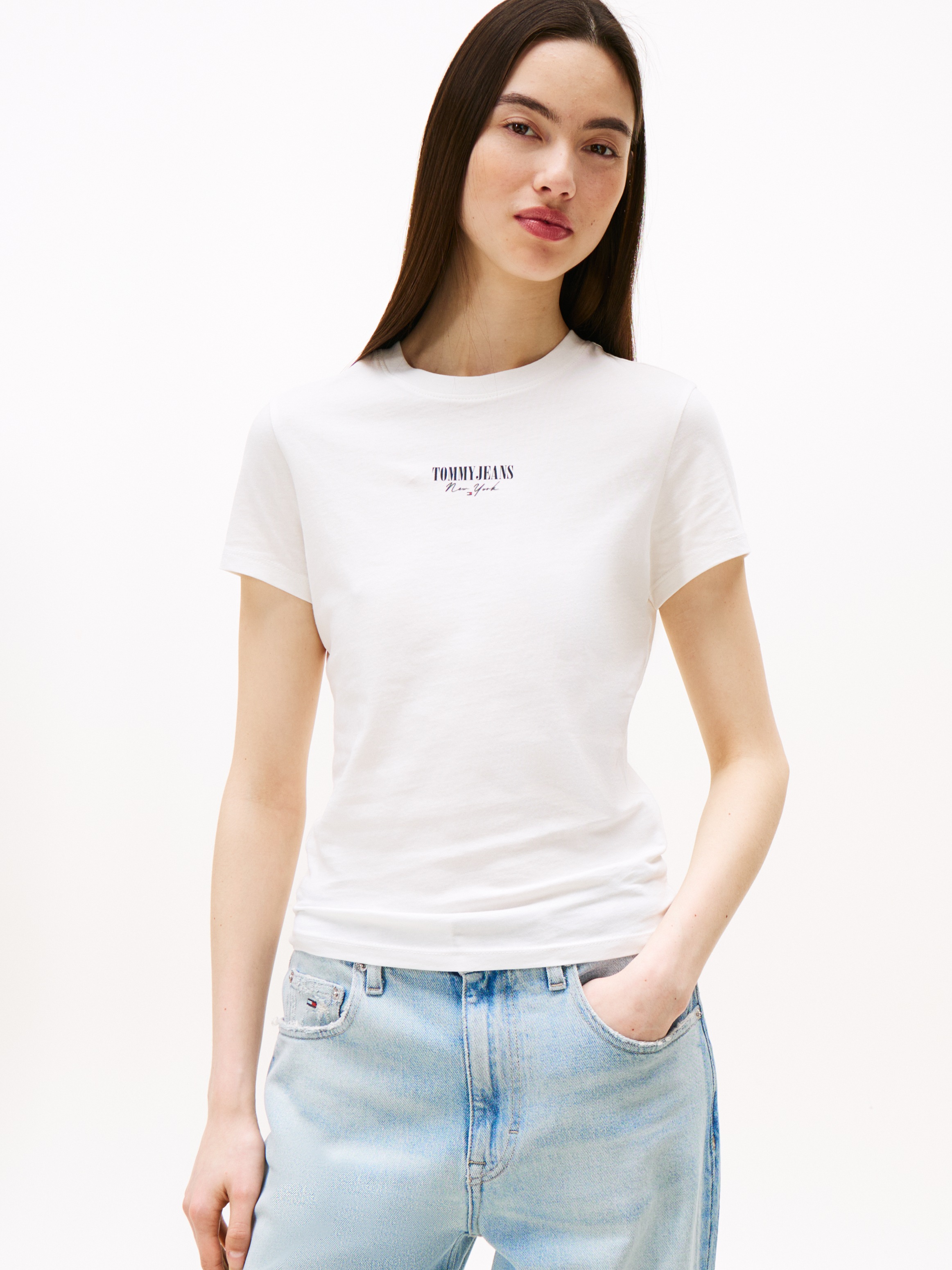 Tommy Jeans Kurzarmshirt "TJW 2PACK ESSENTIAL LOGO 2 TEE", (Packung, 2 tlg. günstig online kaufen