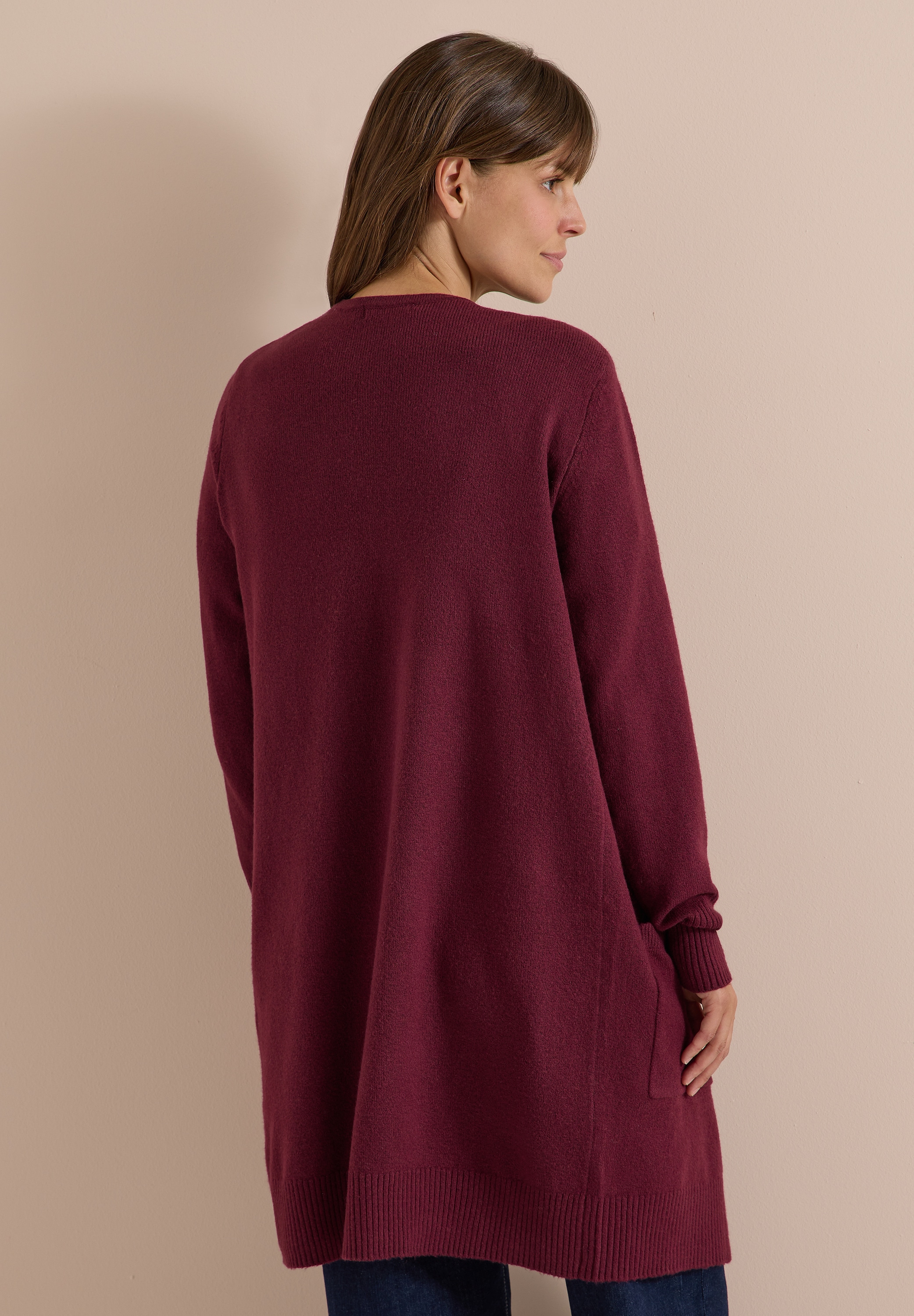 Cecil Longstrickjacke aus softem Materialmix