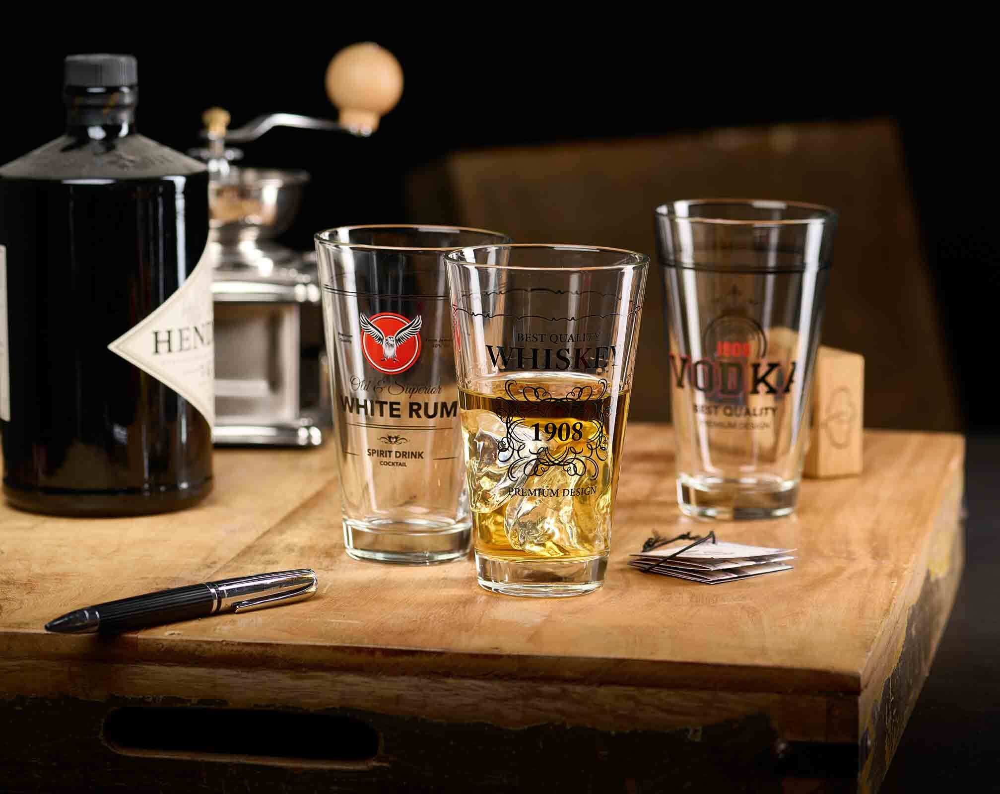 Ritzenhoff & Breker Longdrinkglas »Whisky Becher SPIRITS 330 ml 6er Set transparent«