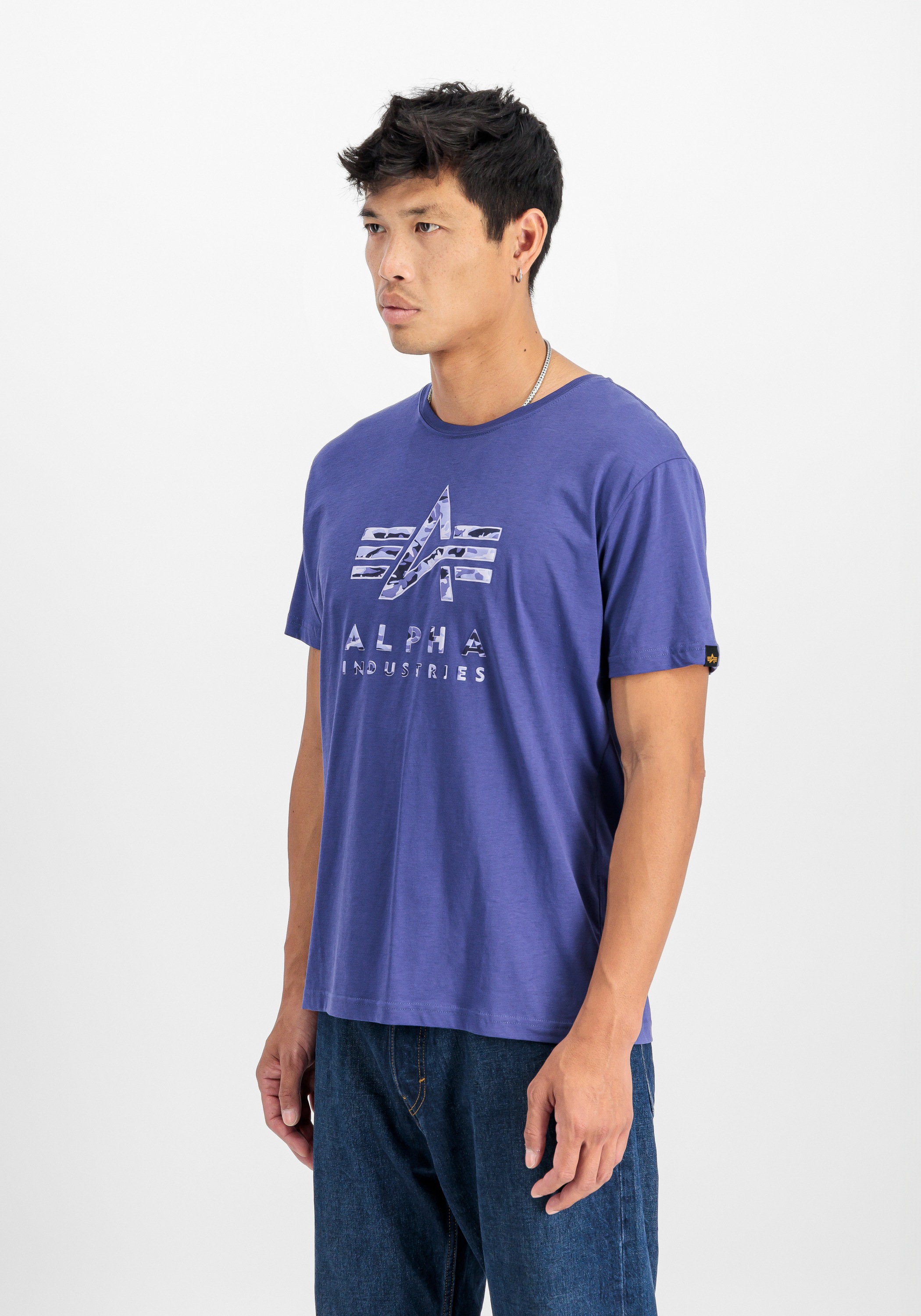 Alpha Industries T-Shirt »Alpha Industries Men - T-Shirts Camo Puff Print T-Shirt«