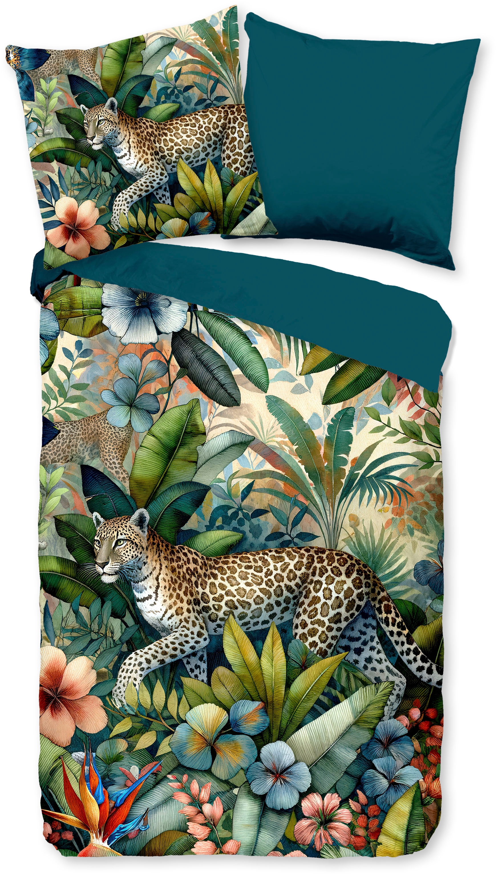 PURE luxury collection Wendebettwäsche "Raza" 2 Stk. Mikrofaser, Pflegeleic günstig online kaufen