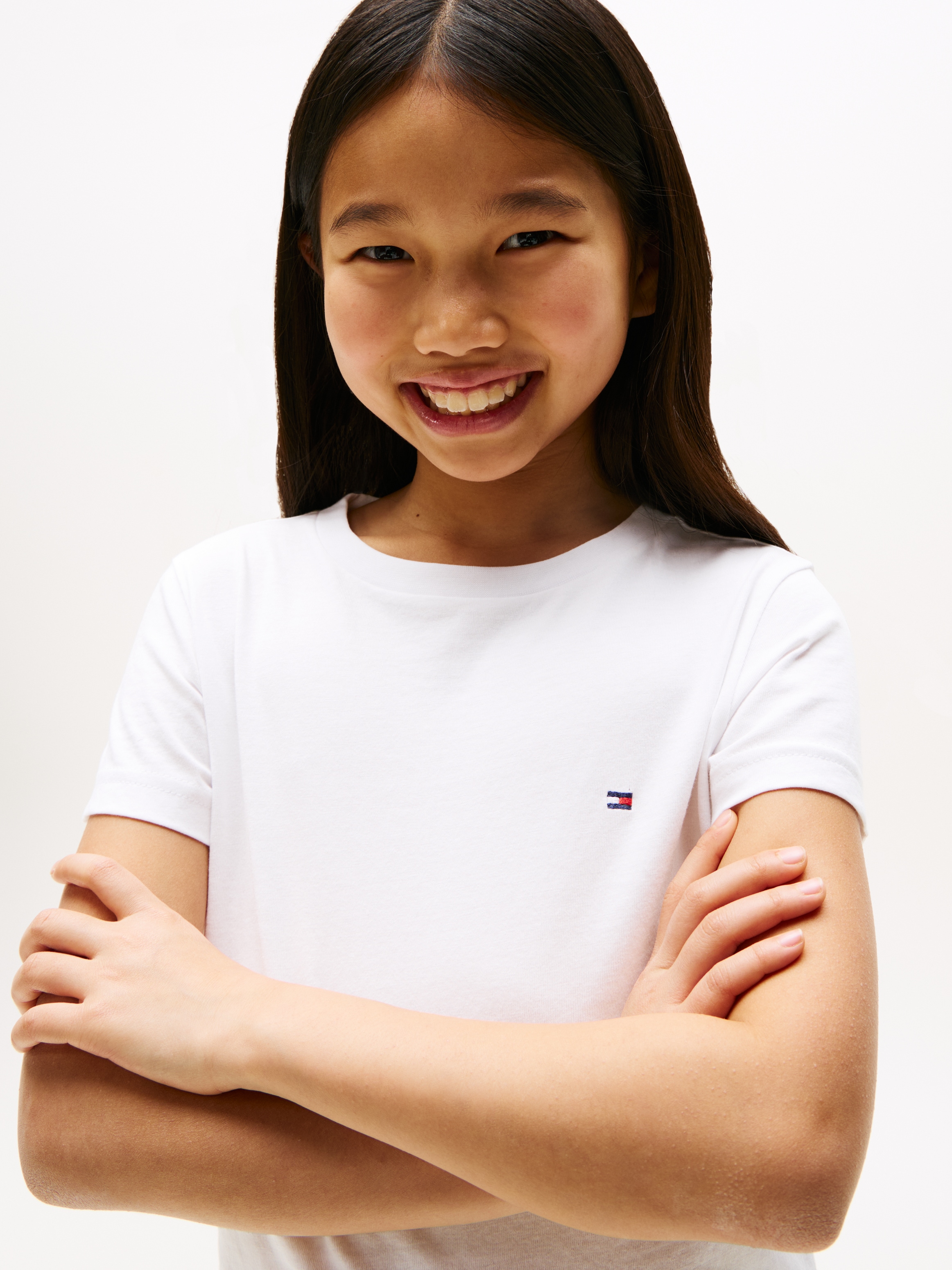 Tommy Hilfiger Underwear T-Shirt »2P CN TEE SS«, (Packung, 2 tlg., 2er-Pack), mit Logostickerei