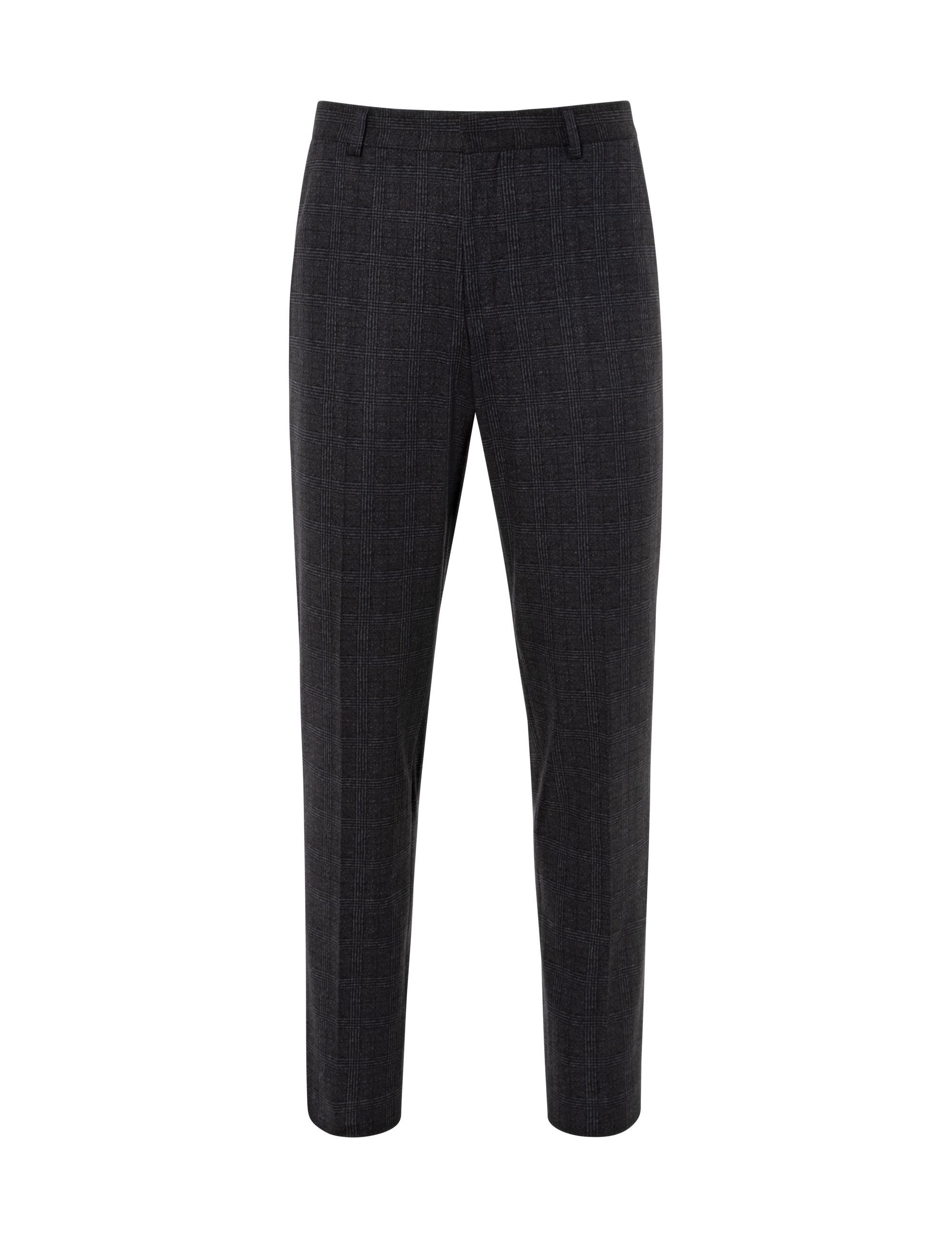 THOMAS GOODWIN Herren Anzughose "Hose", blau, Gr. 50, unifarben, 55% Polyester, 39% Viskose, 6% Elasthan, Hosen, im Modern-Fit, 3938-7-3355